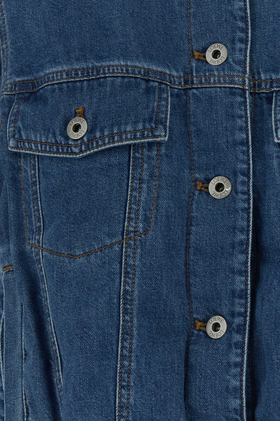 Loewe Giubbino in denim, view 5