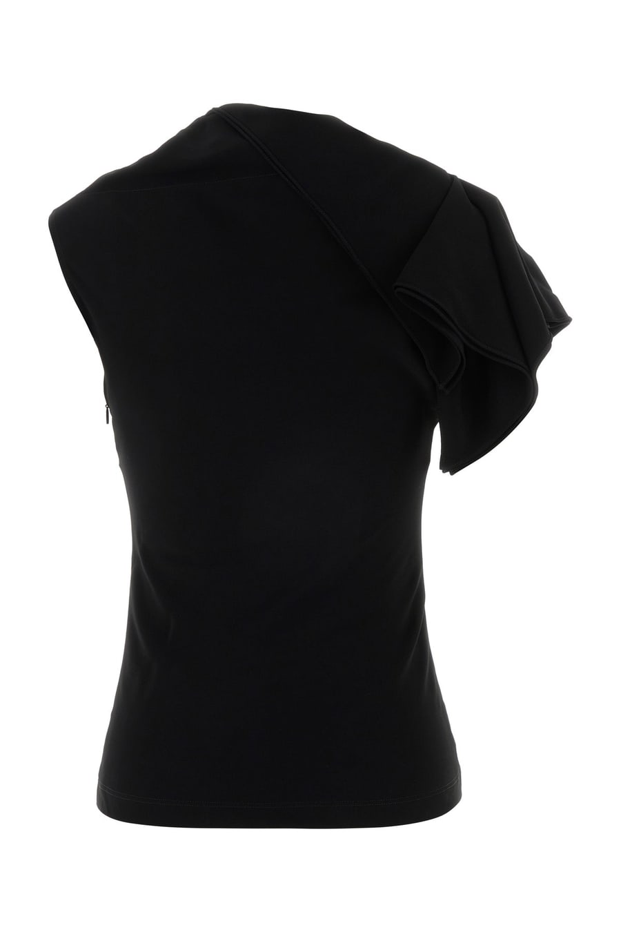 Loewe Top in cady stretch nero, view 2