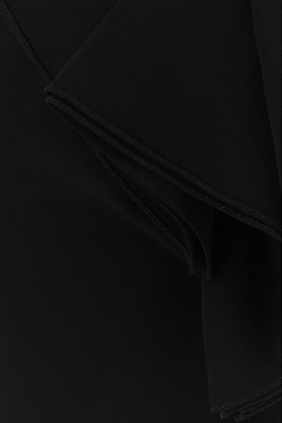Loewe Top in cady stretch nero, view 3