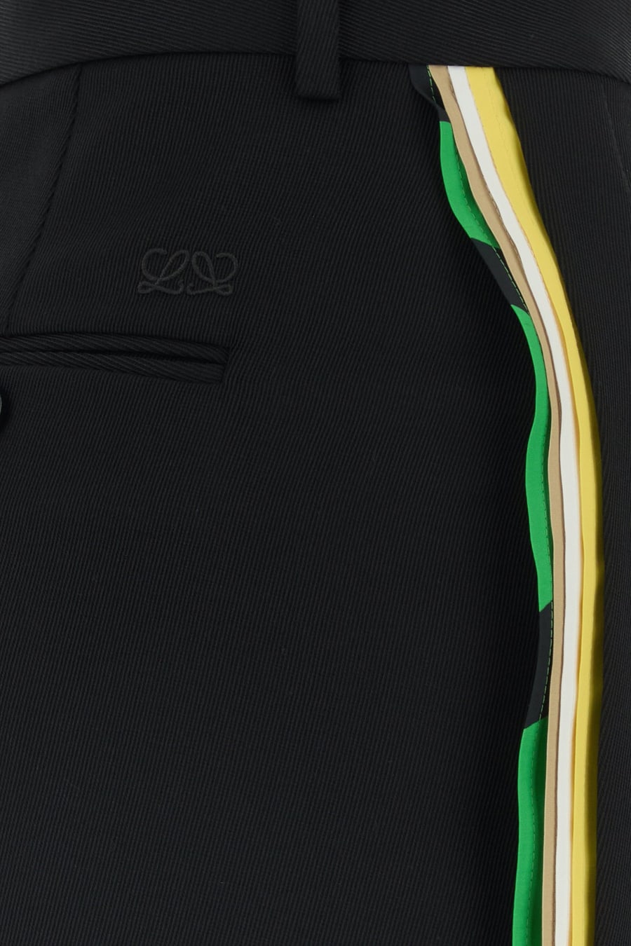 Loewe Pantalone in twill nero, view 5