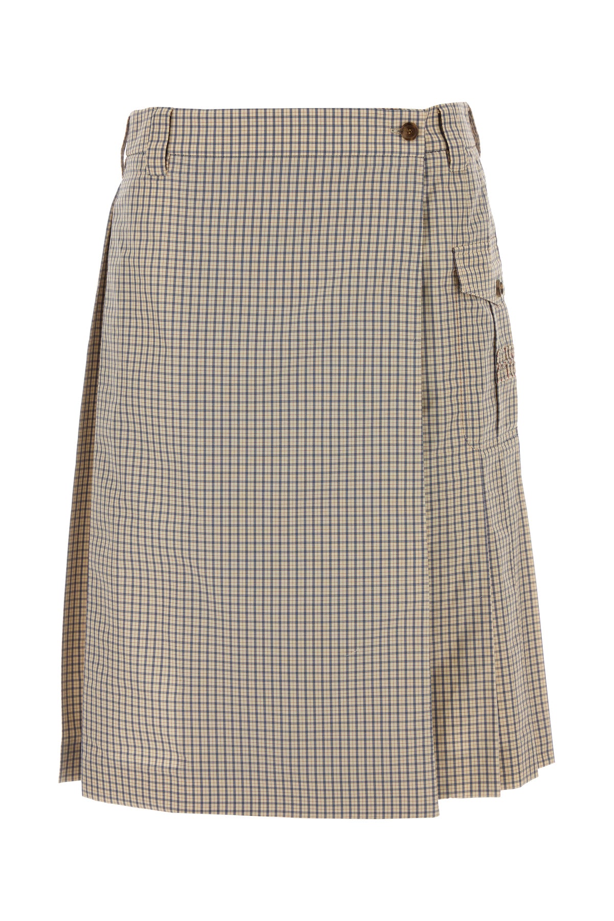 Miu Miu Gonna in misto nylon ricamato