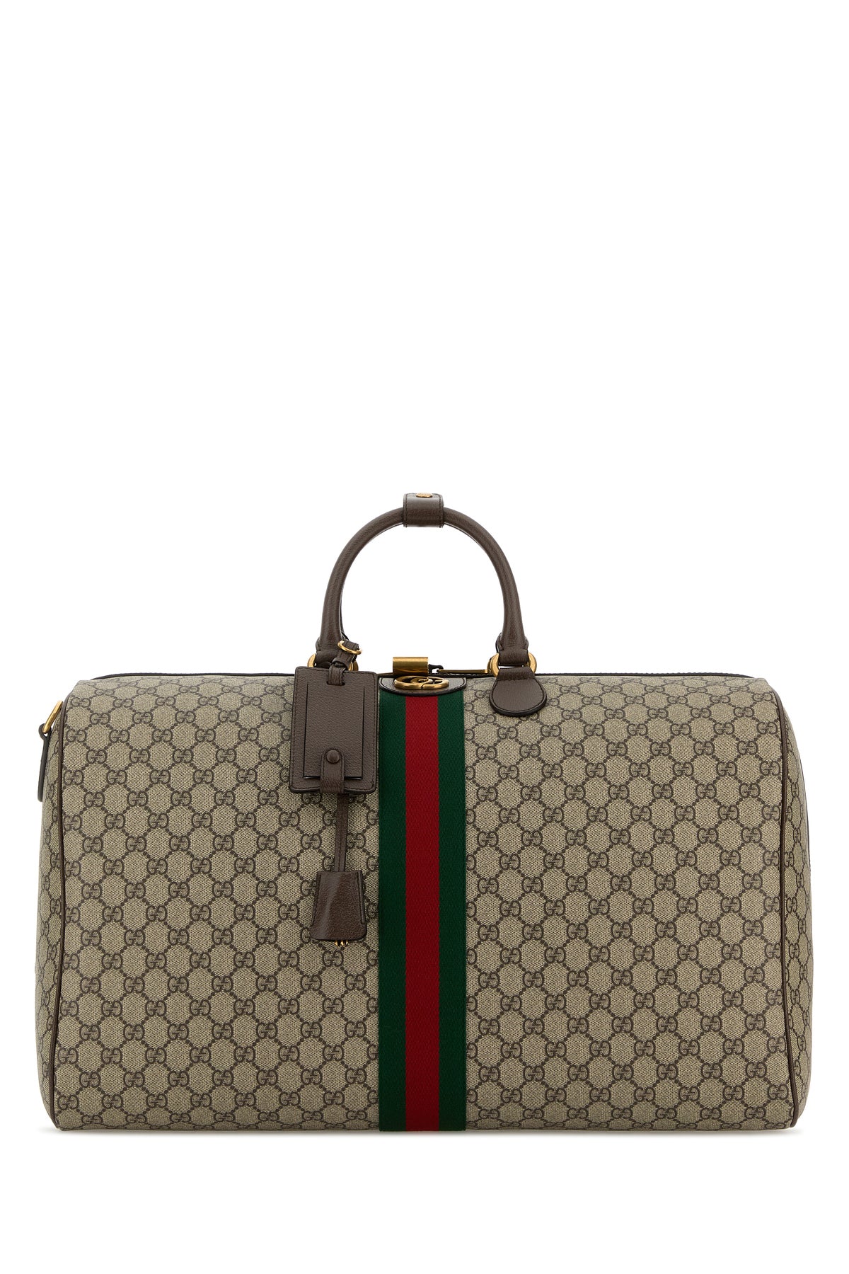 Gucci Borsa da viaggio Gucci Savoy grande in tela GG