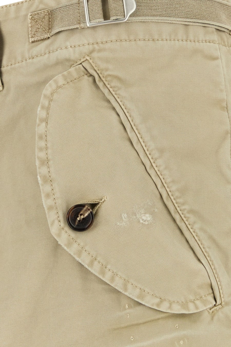 Dsquared2 Pantalone in cotone biege, view 3