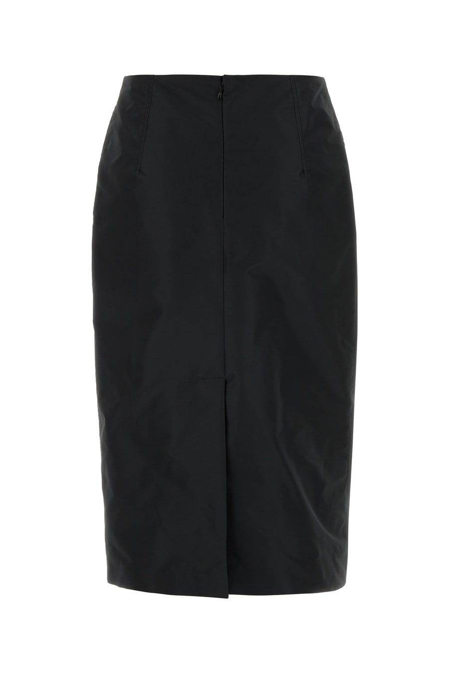 Jil Sander Gonna in faille nero, view 2