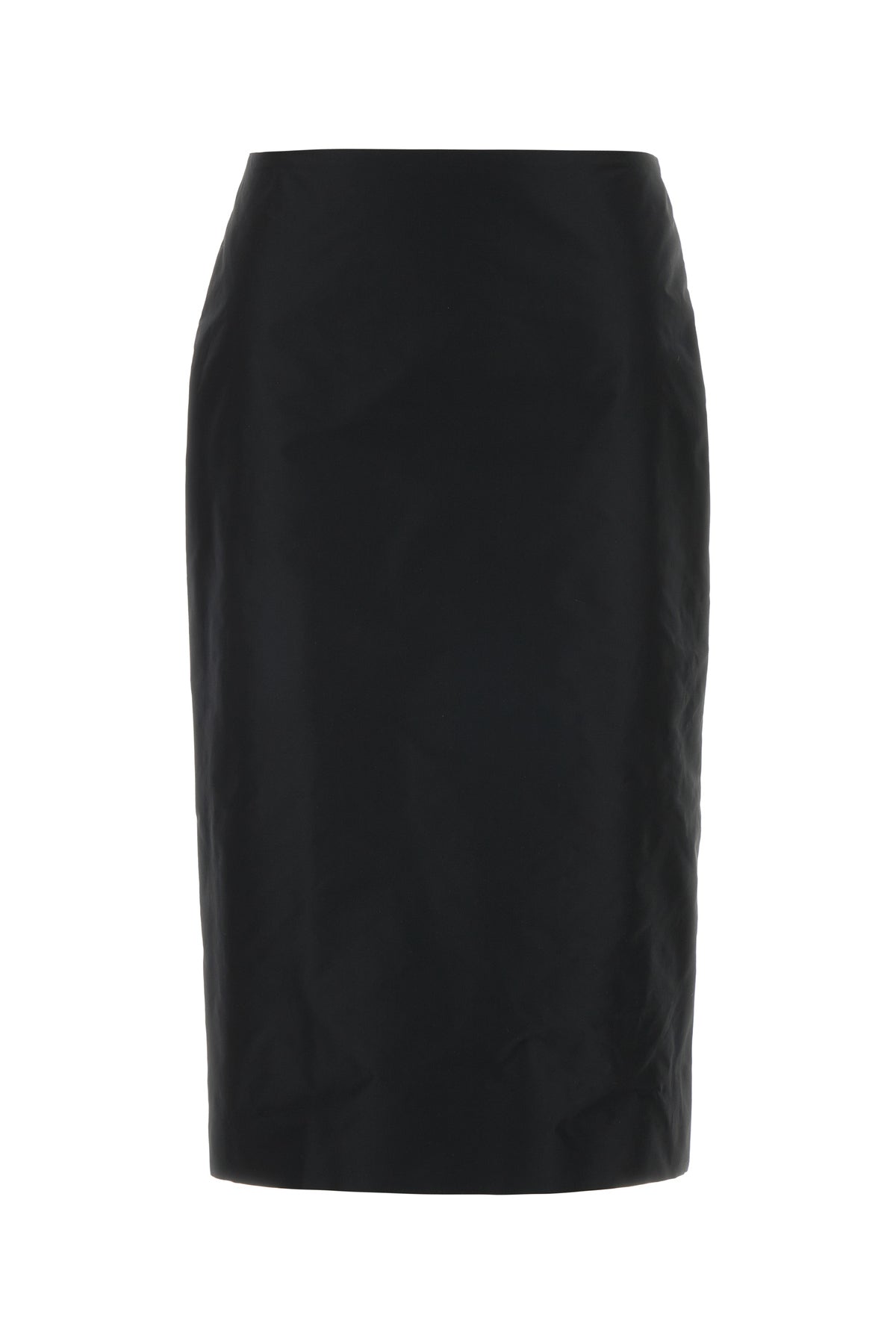 Jil Sander Gonna in faille nero
