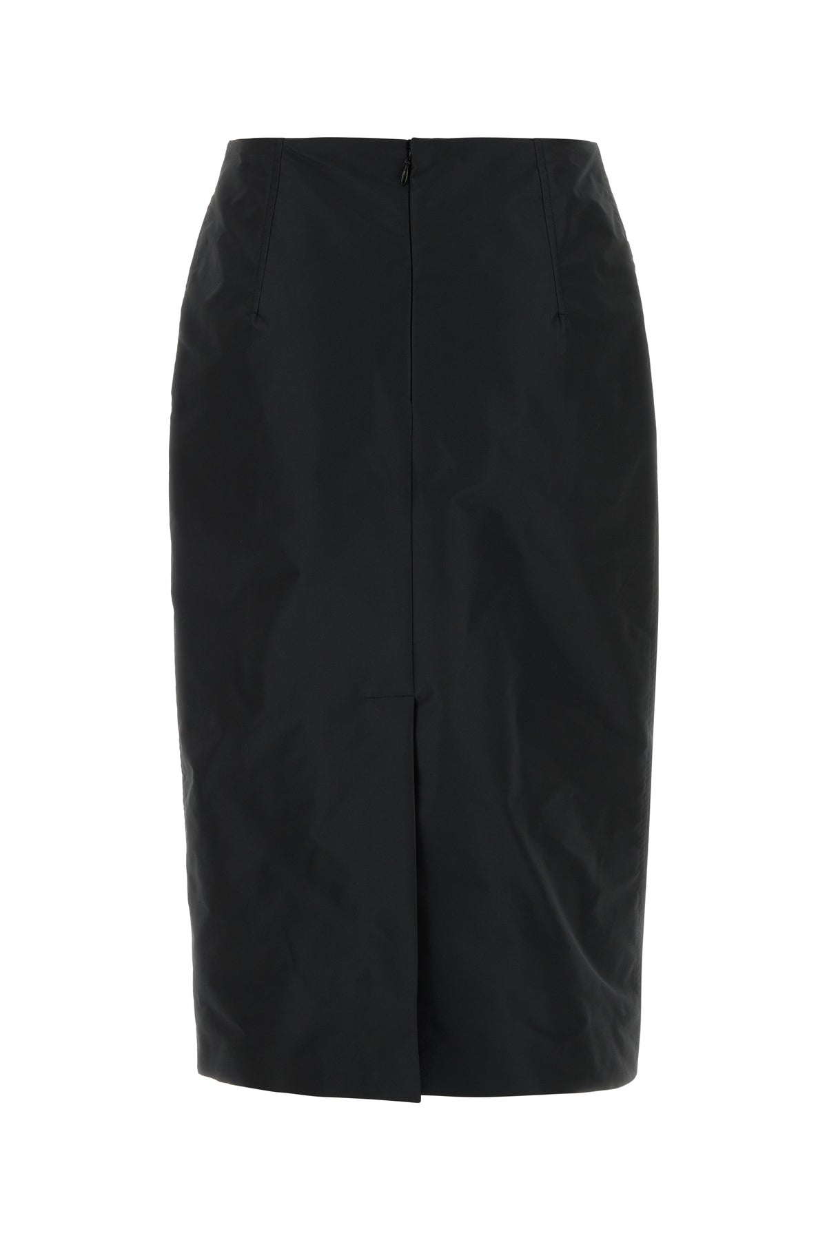 Jil Sander Gonna in faille nero, view 2