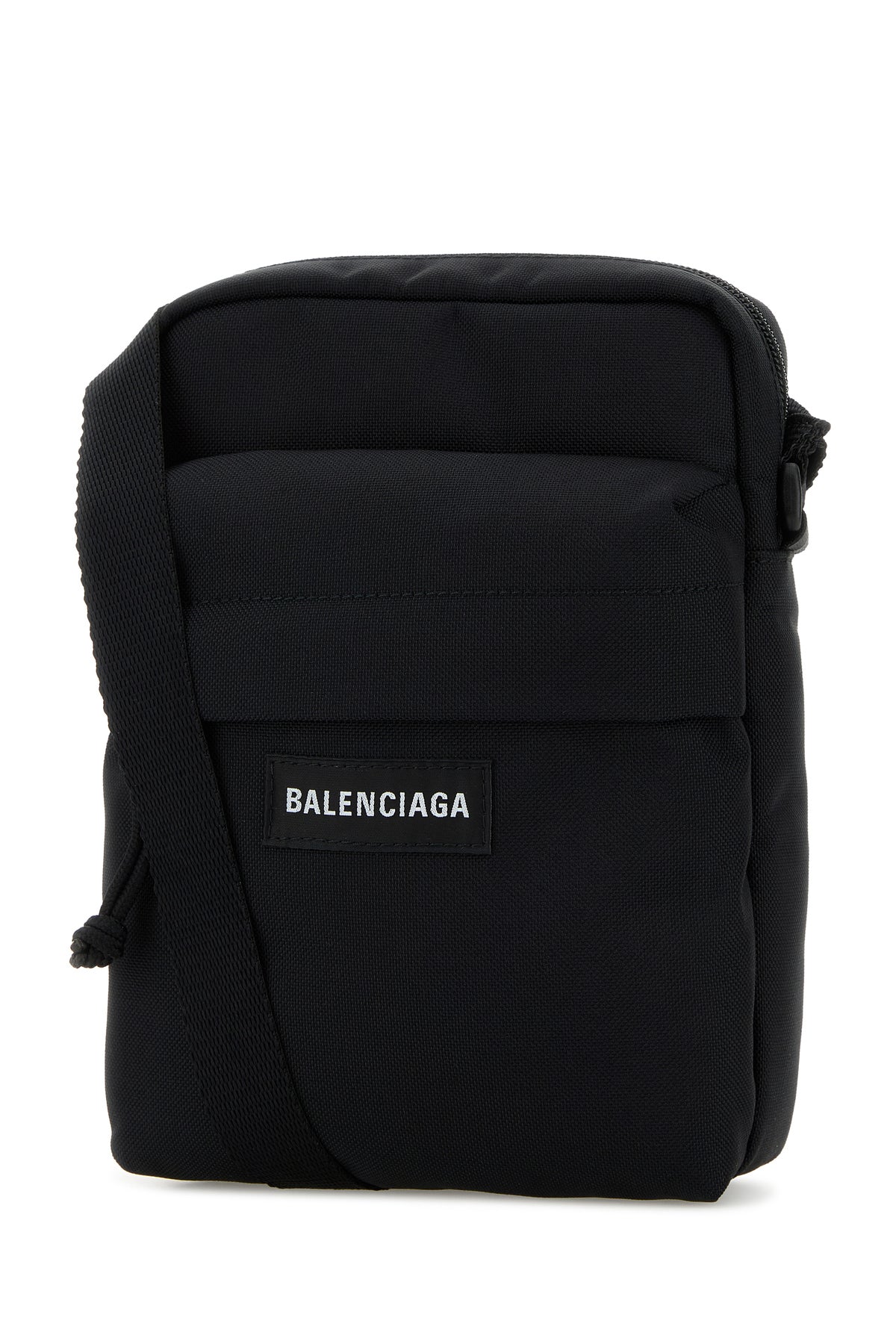 Balenciaga Borsa a tracolla Explorer in tela nera, view 2