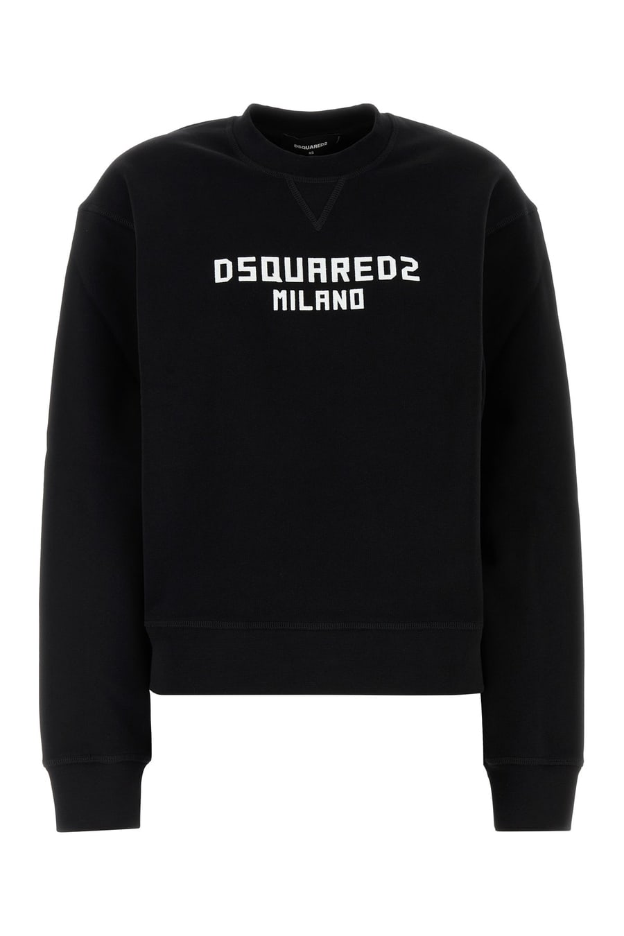 Dsquared2 Felpa in cotone nero