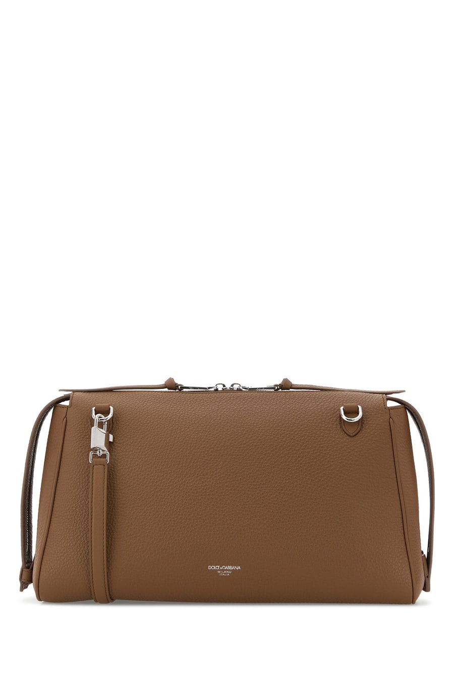 Dolce & Gabbana Borsa a mano Vittoria in pelle cammello, view 3