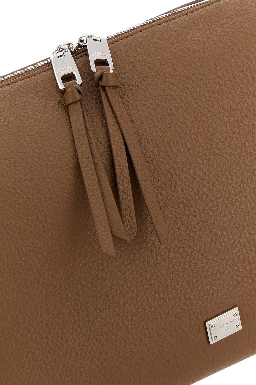 Dolce & Gabbana Borsa a mano Vittoria in pelle cammello, view 4