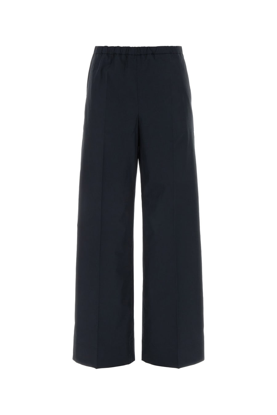 Moncler Pantalone in cotone blu notte
