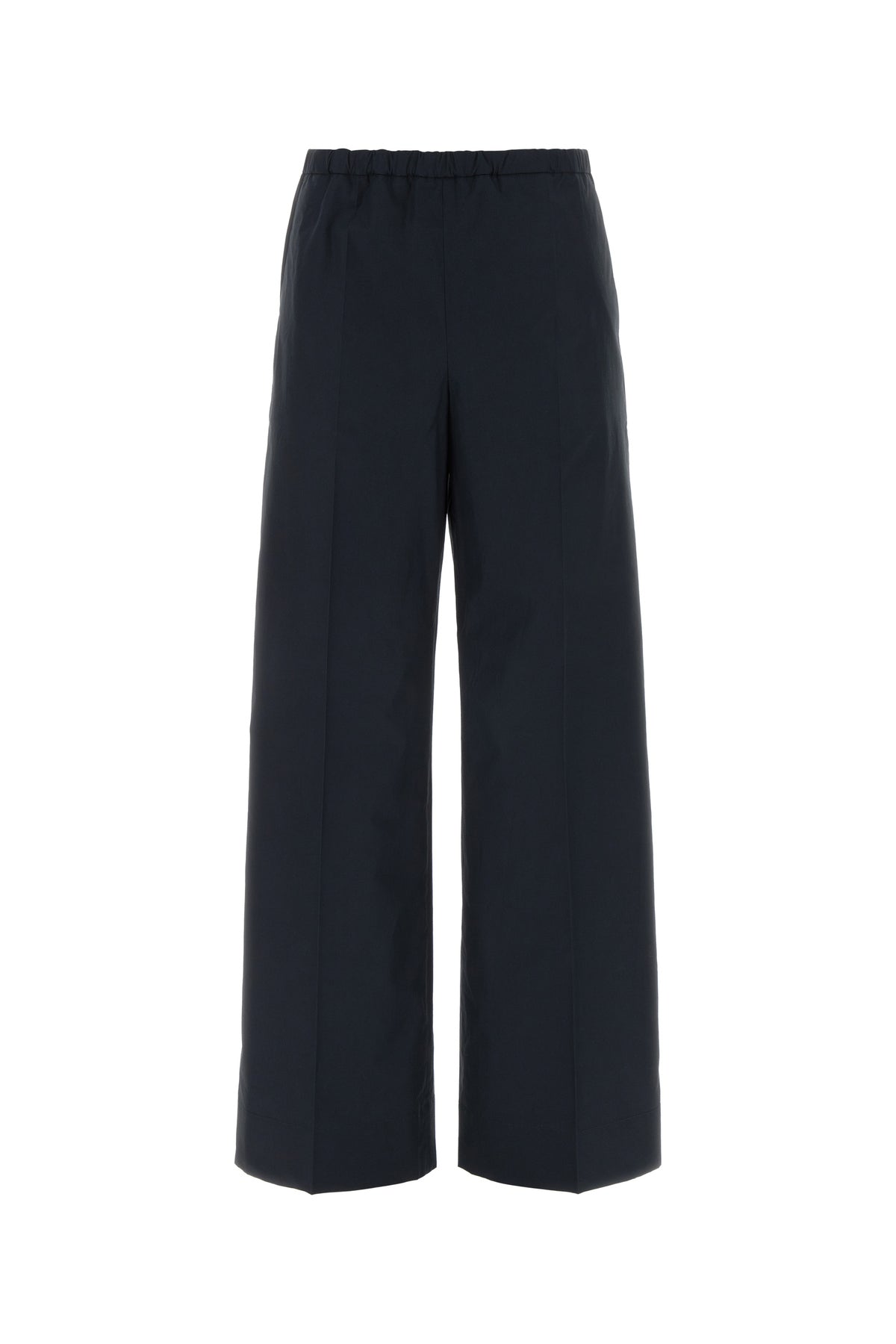 Moncler Pantalone in cotone blu notte