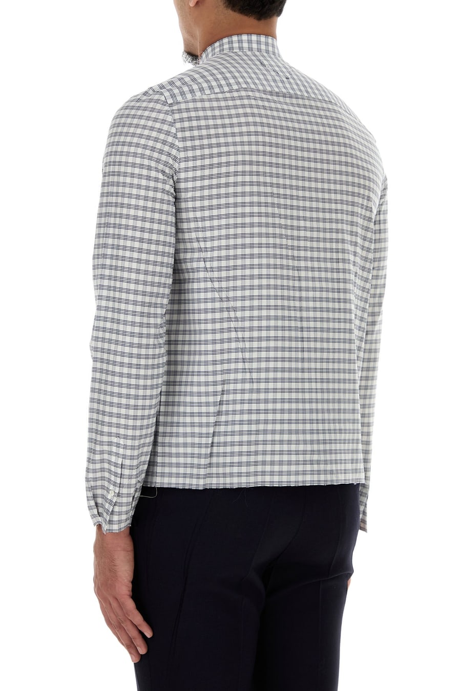 Prada Camicia in cotone ricamato, view 4