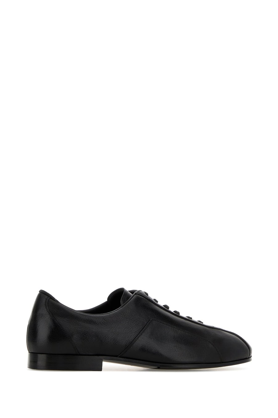 Jil Sander Scarpe stringate Hamburg in pelle nera, view 3