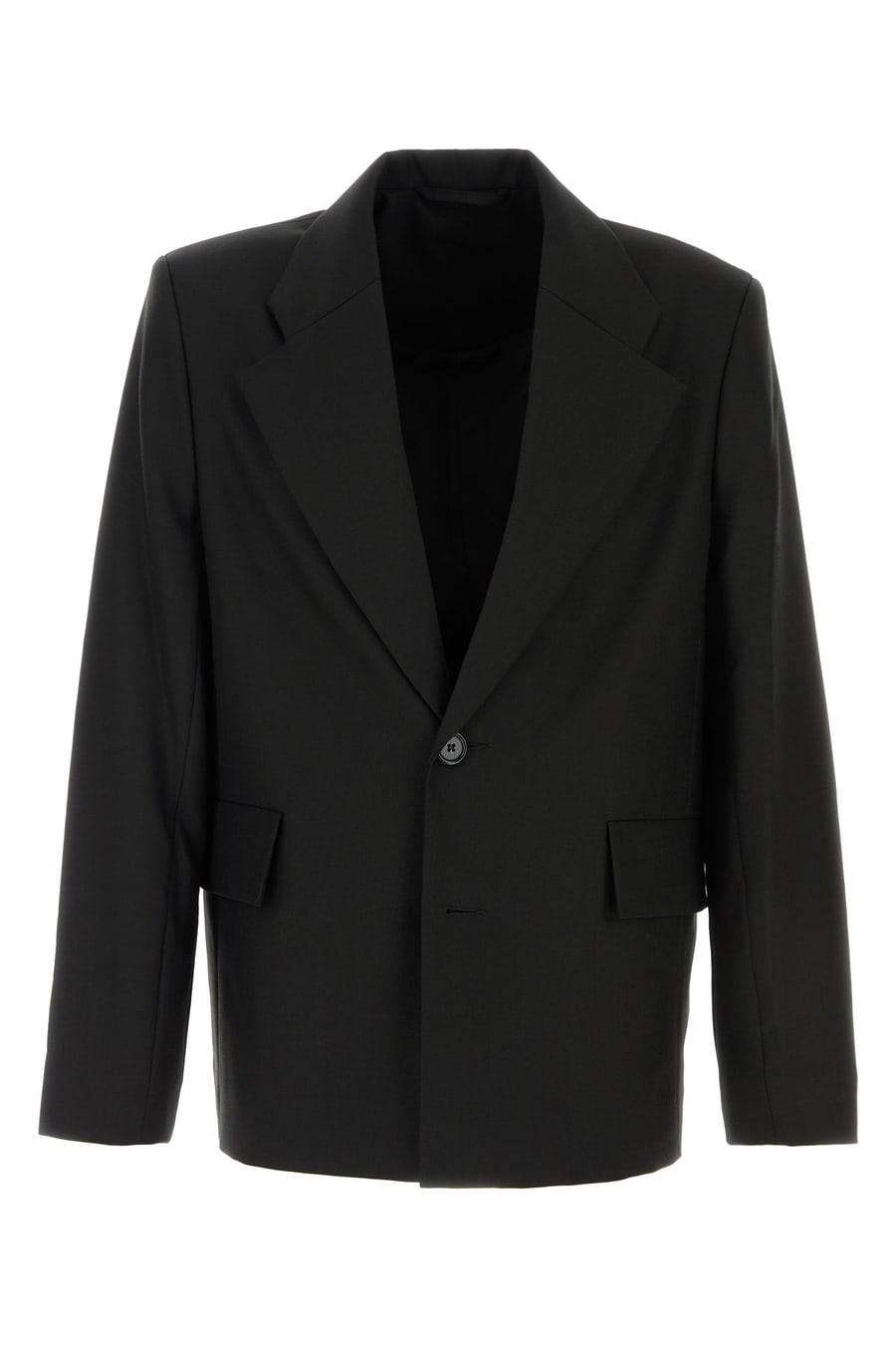 SEFR Giacca in twill nero