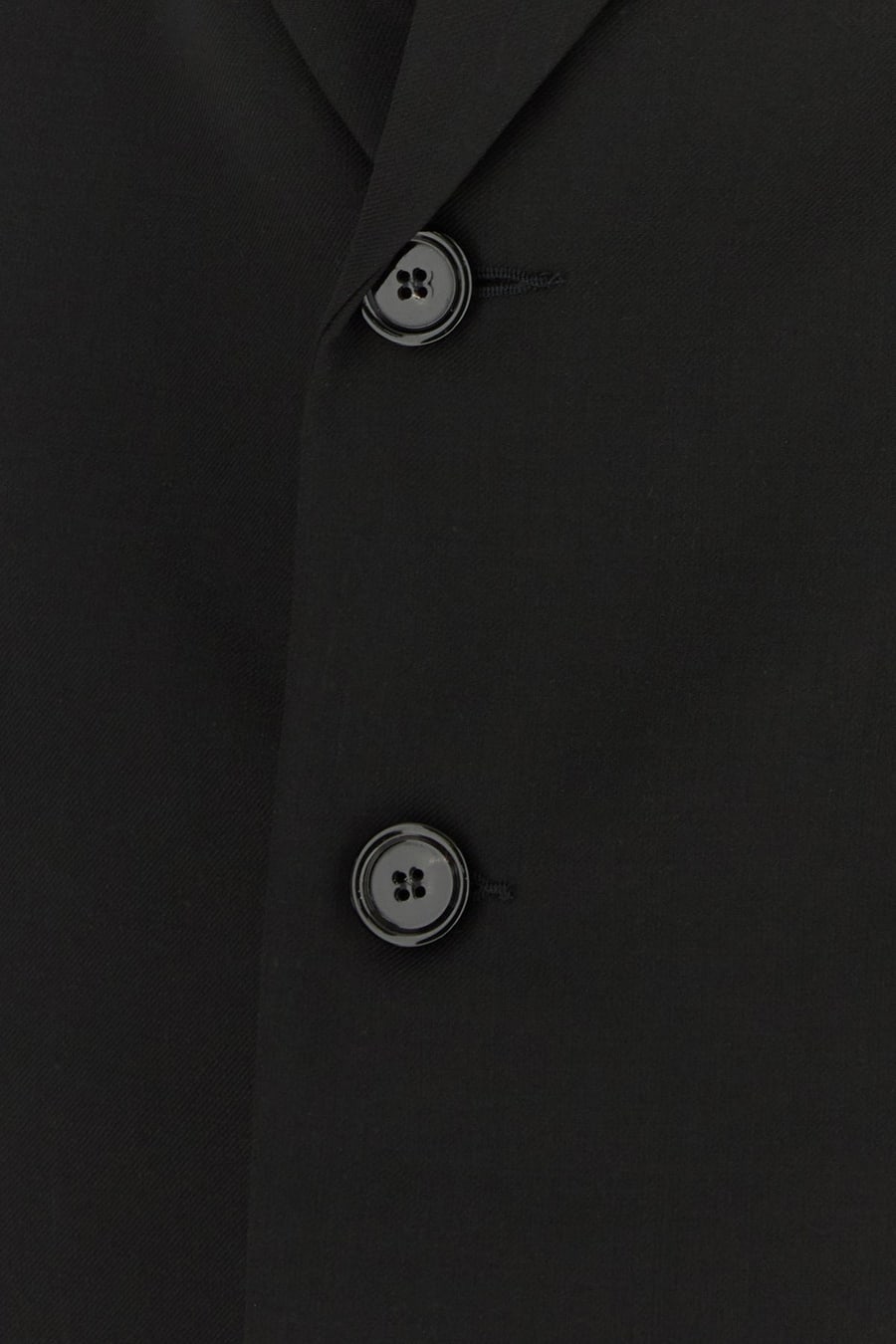 SEFR Giacca in twill nero, view 3