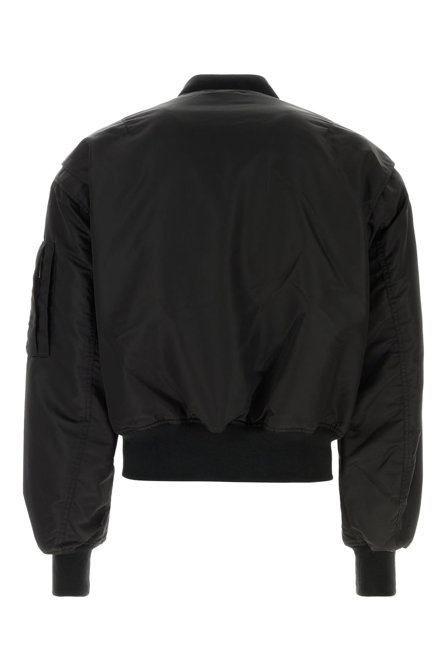 Entire Studios Bomber in nylon nero, view 2