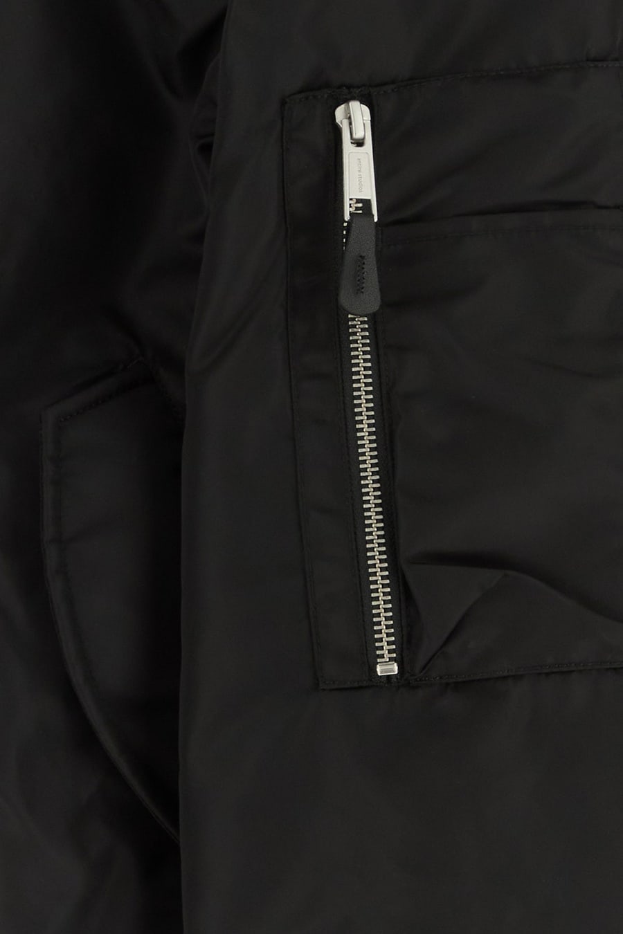 Entire Studios Bomber in nylon nero, view 3