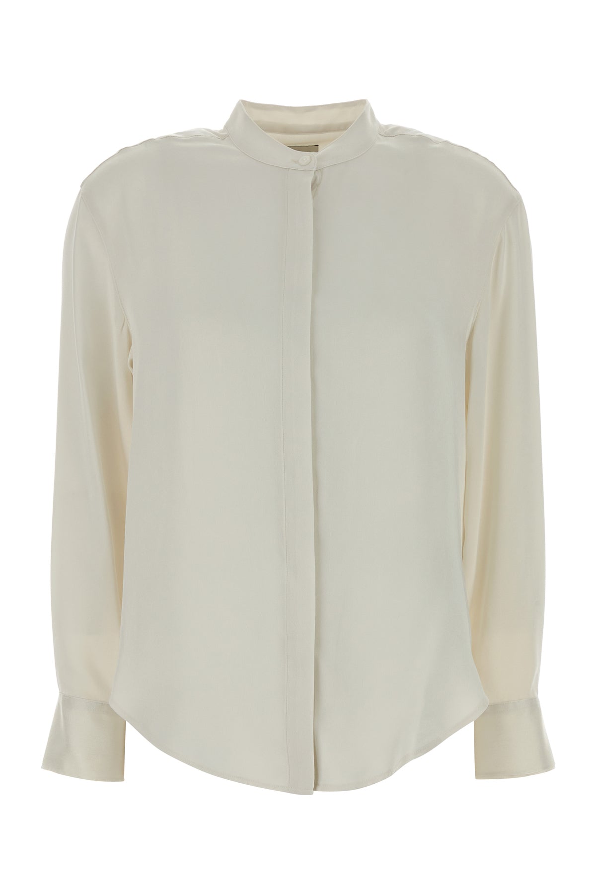 CALVIN KLEIN Camicia in raso gesso