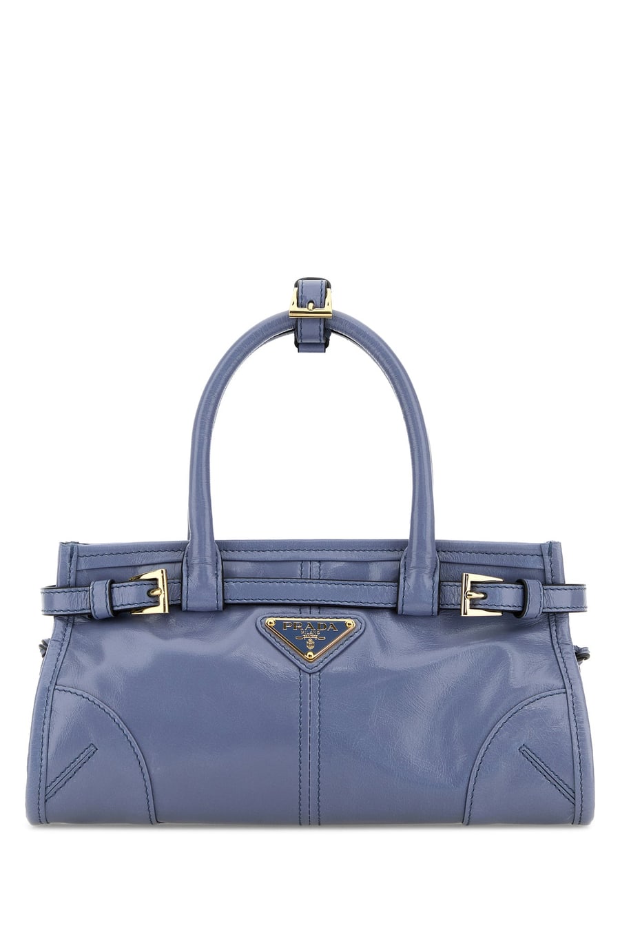 Prada Borsa a mano Prada Bonnie mini in pelle carta da zucchero