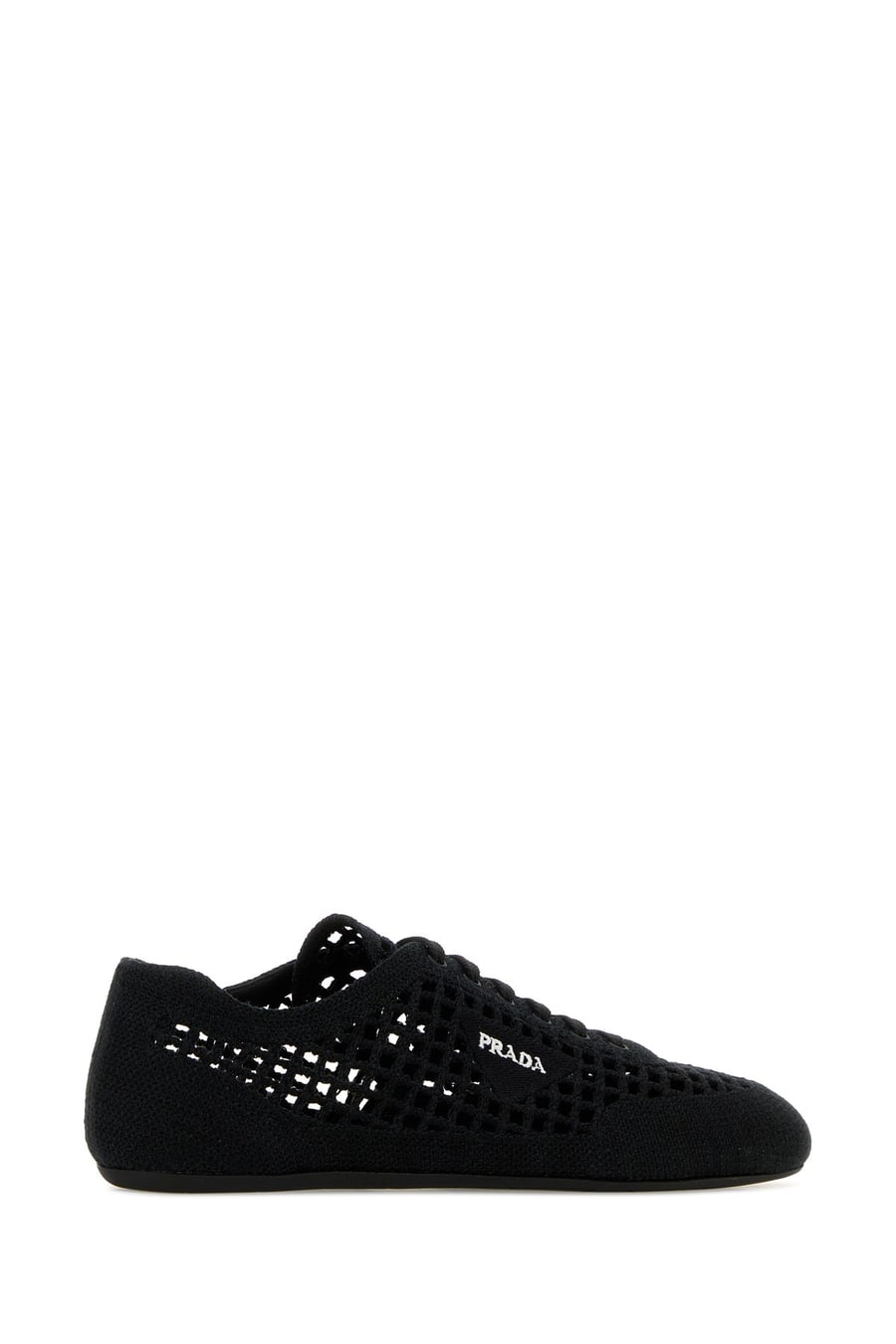 Prada Sneakers in crochet nero, view 3