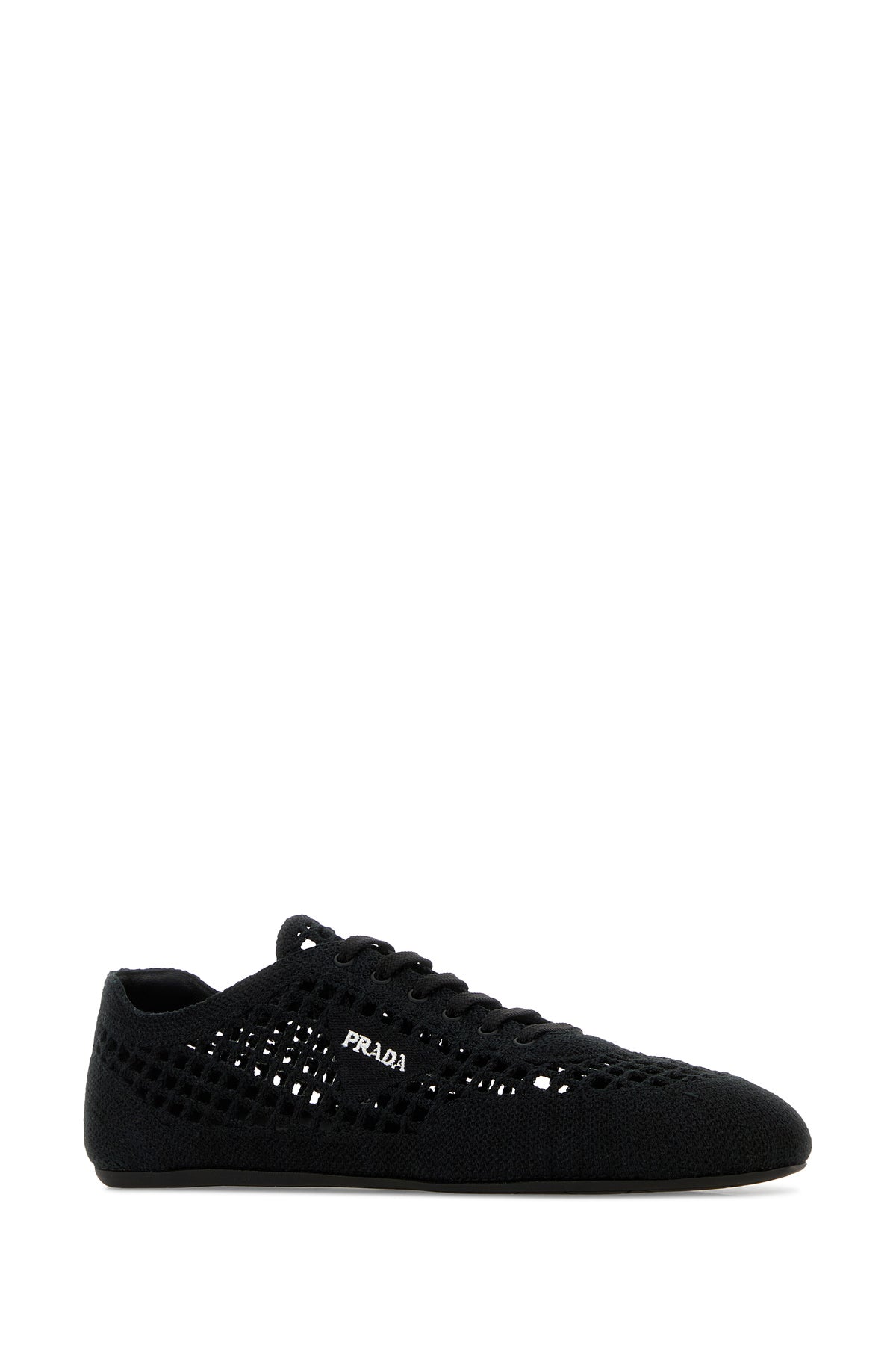 Prada Sneakers in crochet nero, view 2