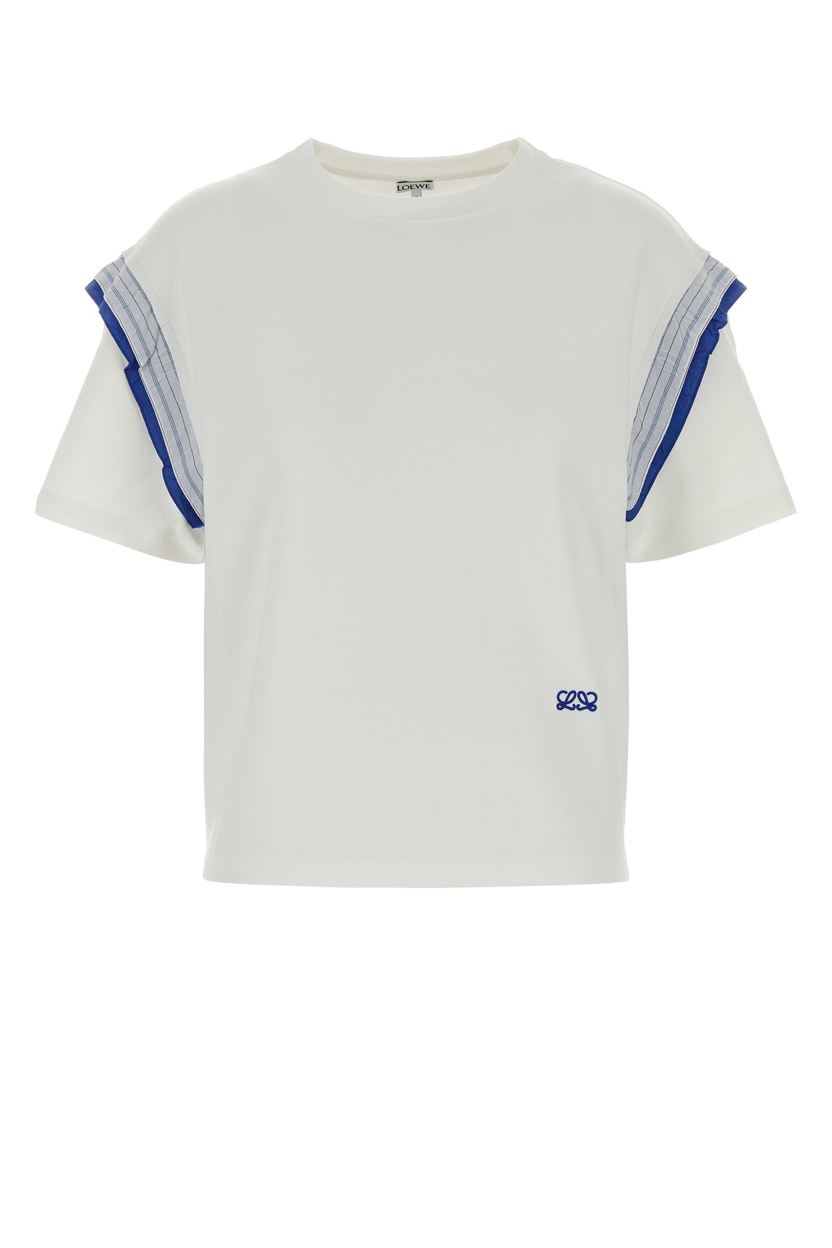 Loewe T-shirt in misto cotone bianco