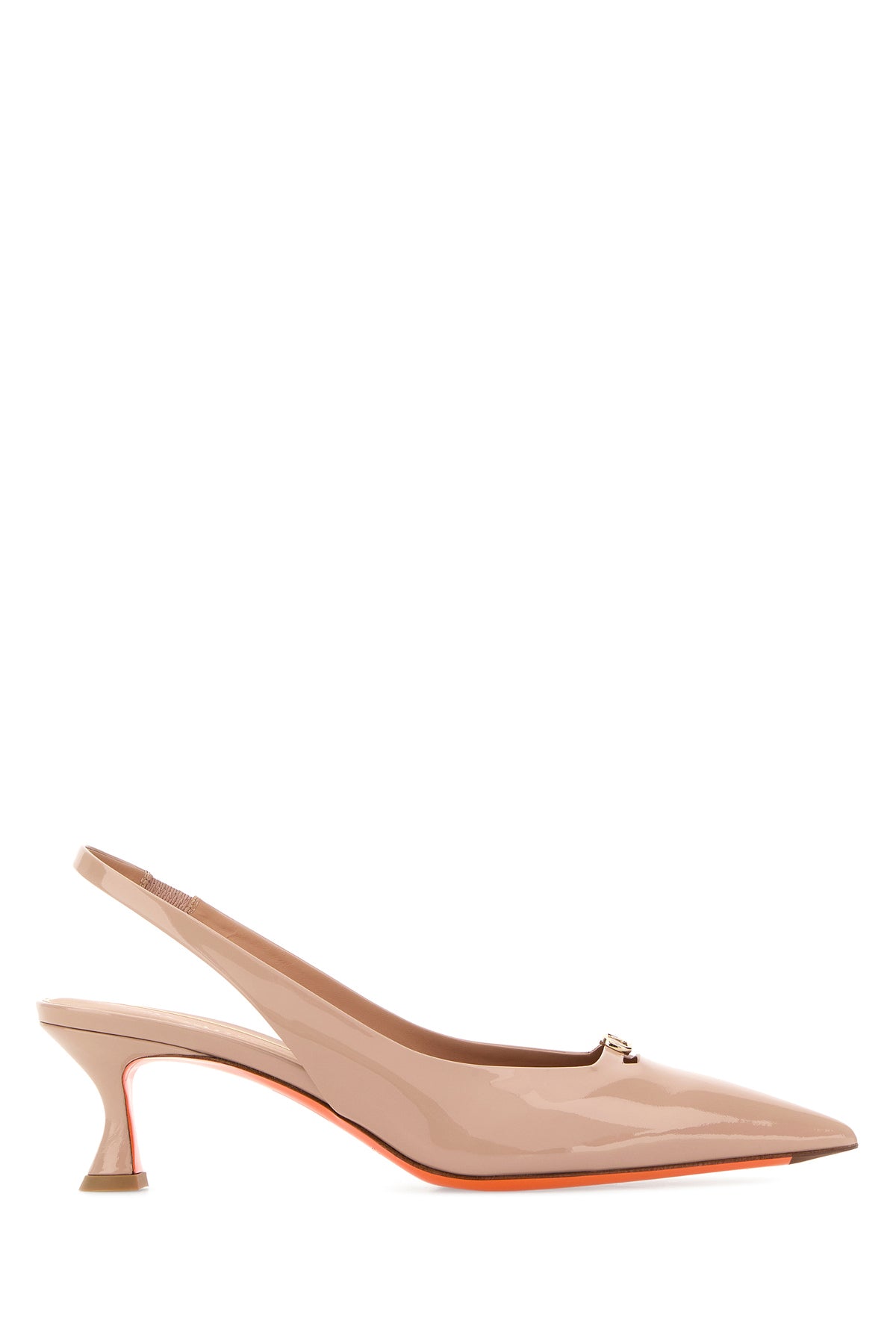 SANTONI Scarpe con tacco Sabine in pelle rosa antico