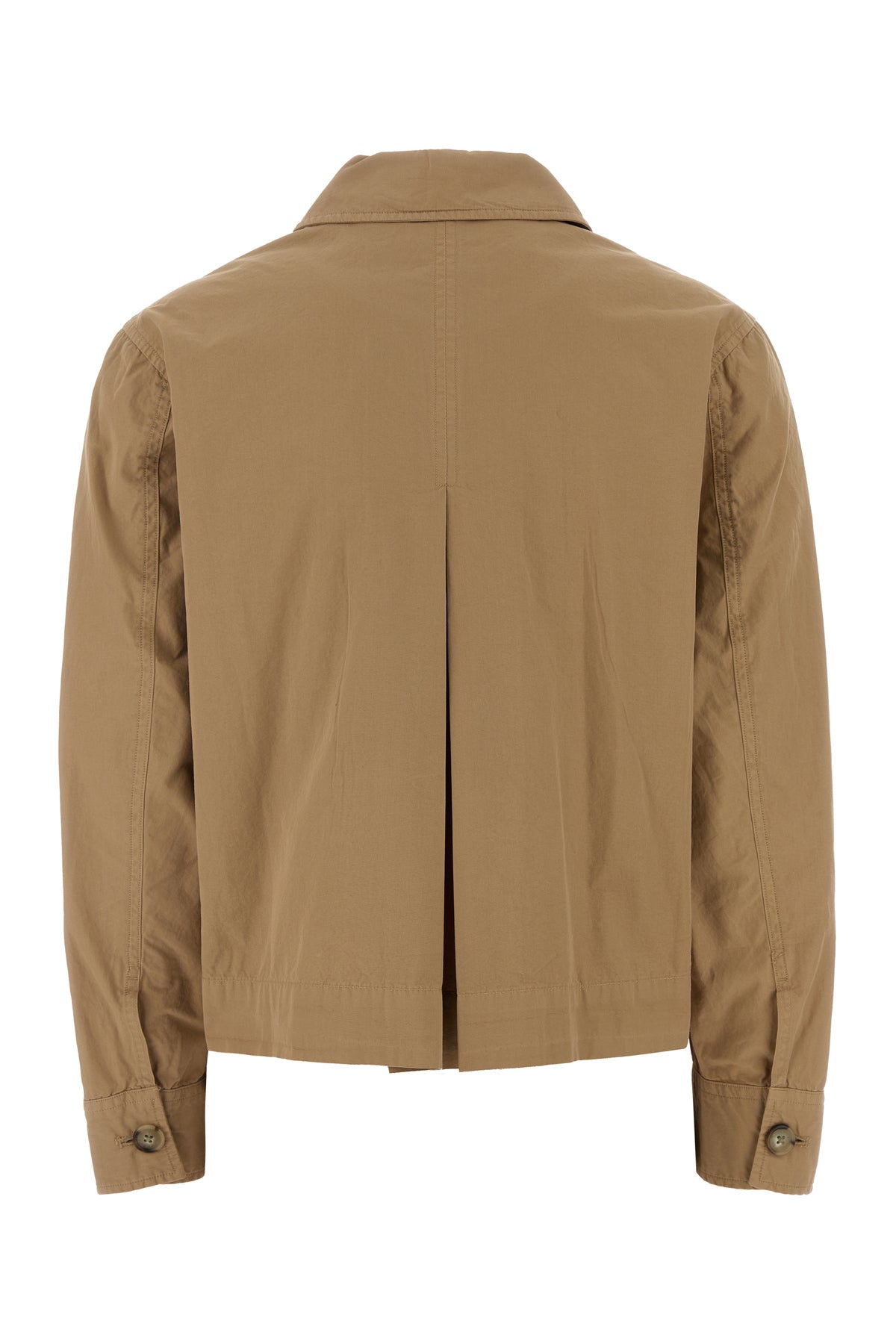 Woolrich Camicia in cotone cammello, view 2