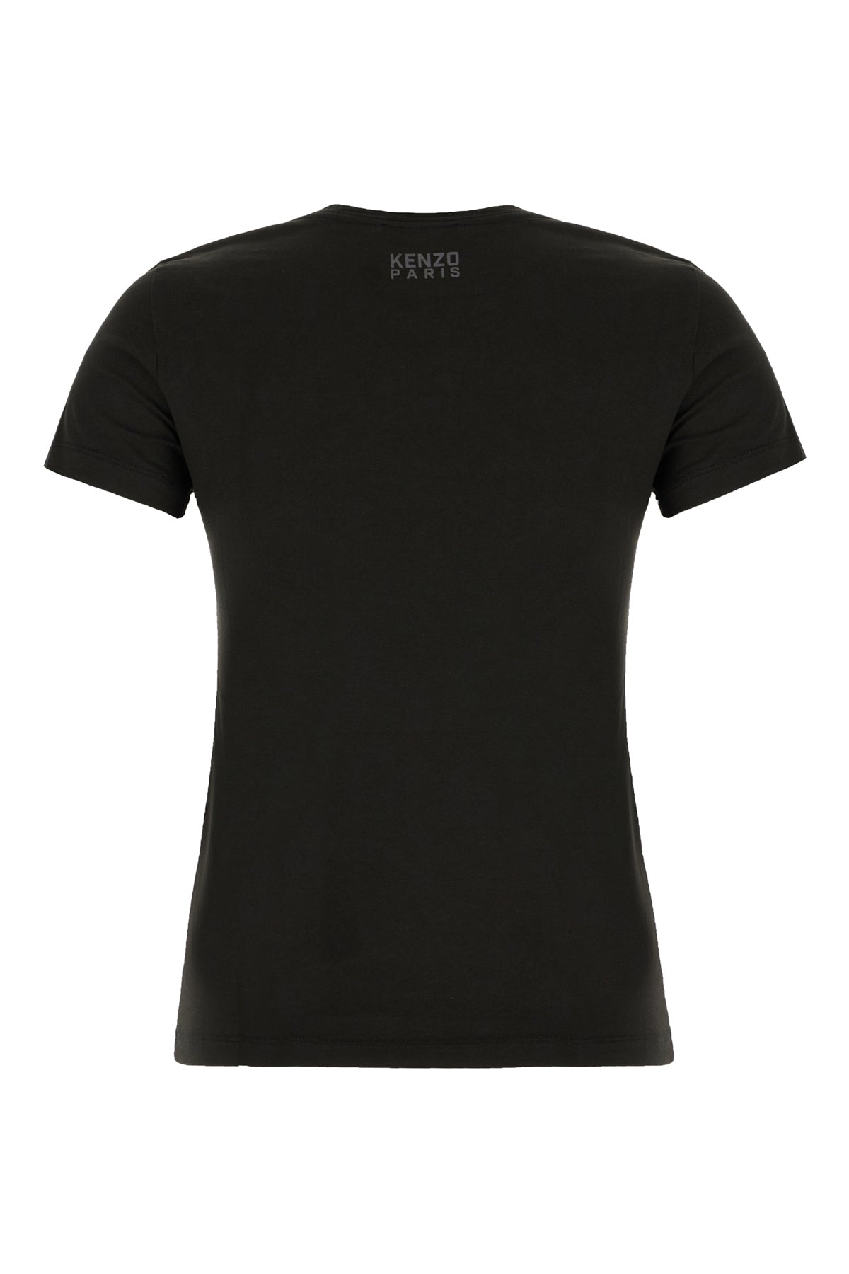 KENZO T-shirt in cotone nero, view 2