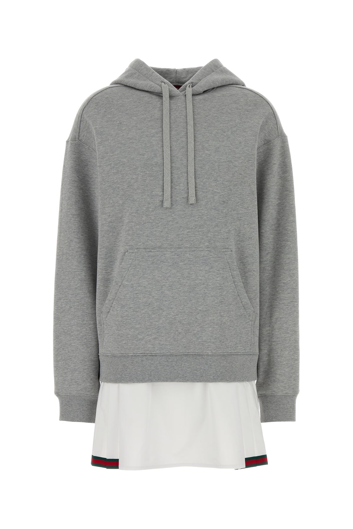 Gucci Abito felpa in cotone grigio