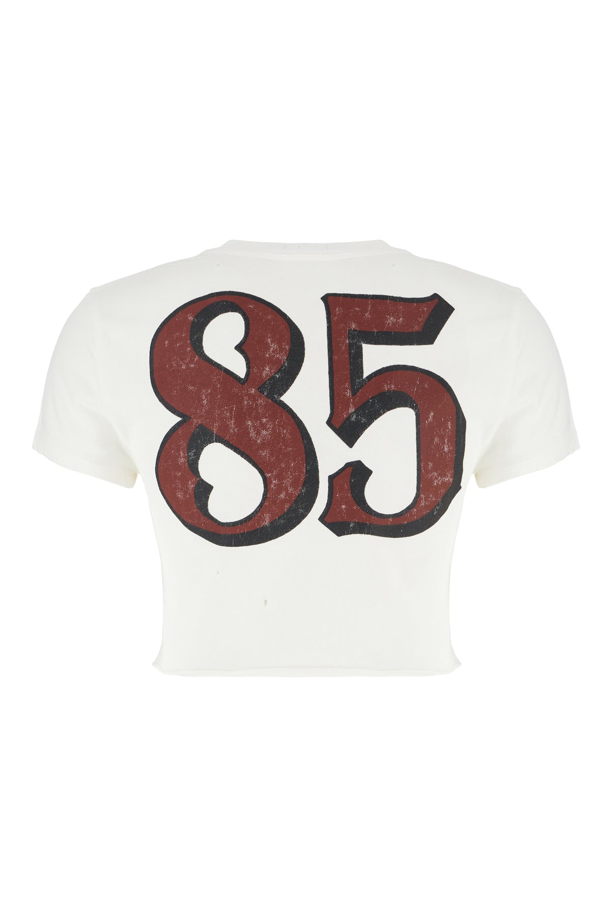 Dolce & Gabbana T-shirt in cotone avorio, view 2