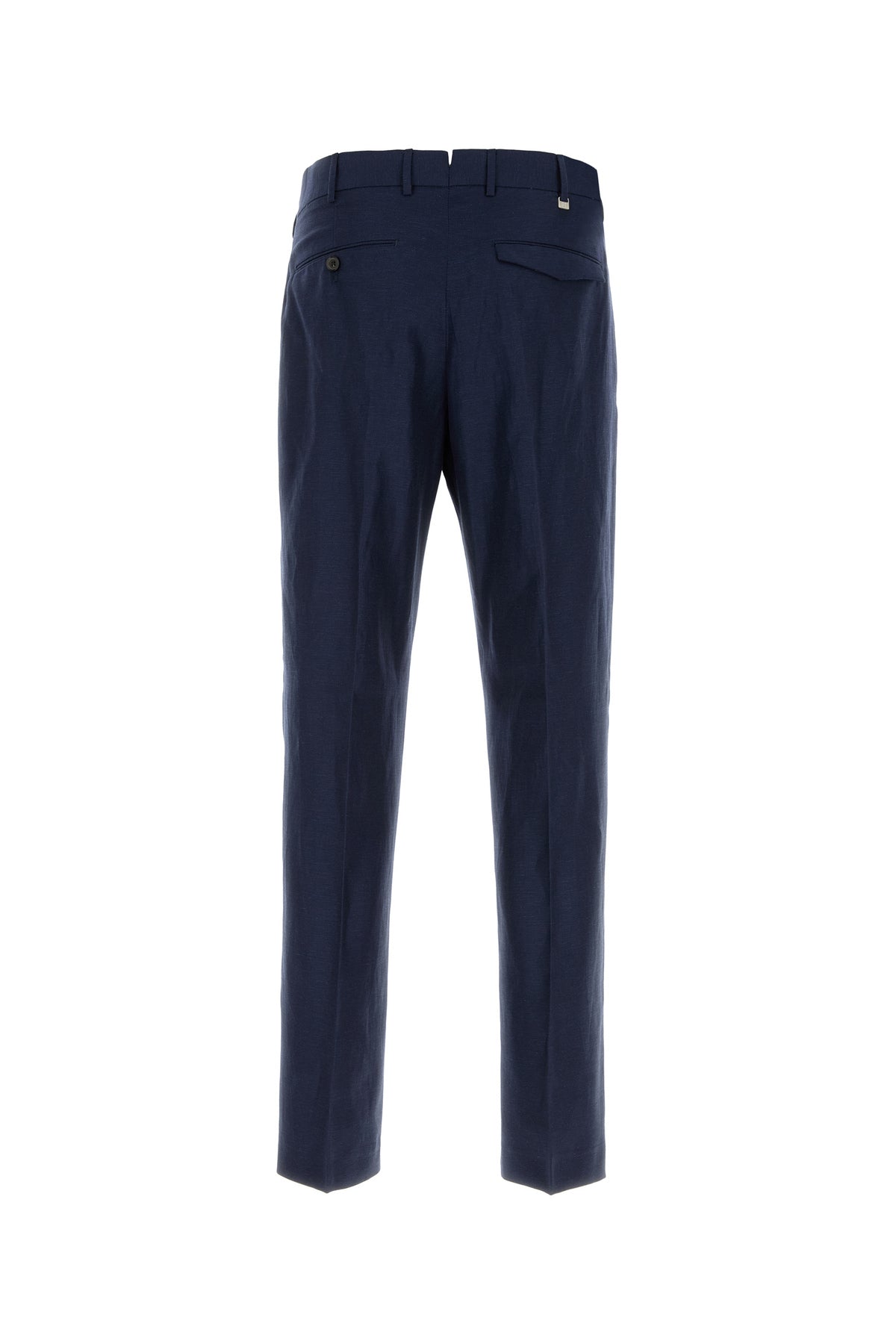 PT Torino Pantalone Michael in misto lana blu, view 2