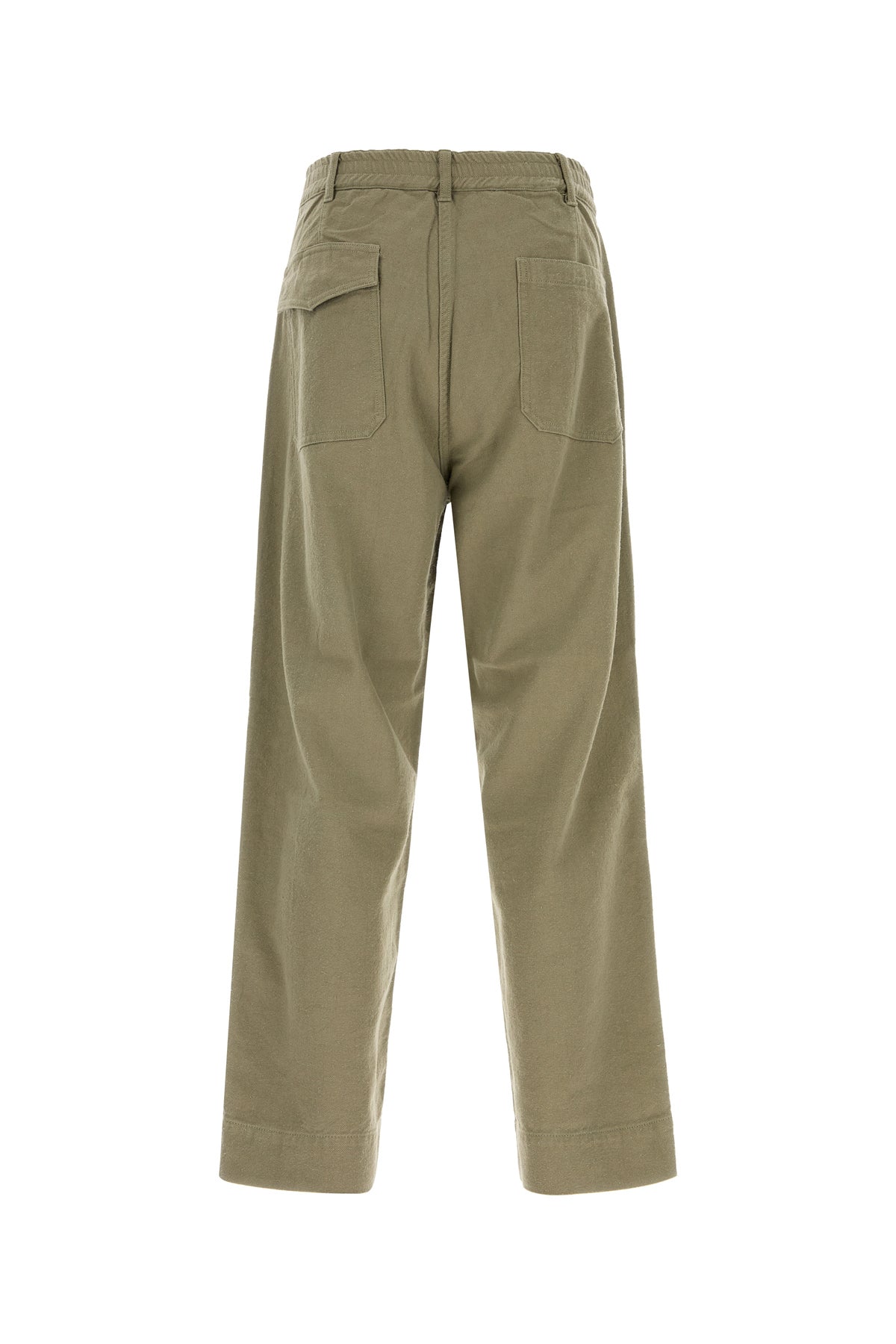NANAMICA Pantalone in twill verde salvia, view 2