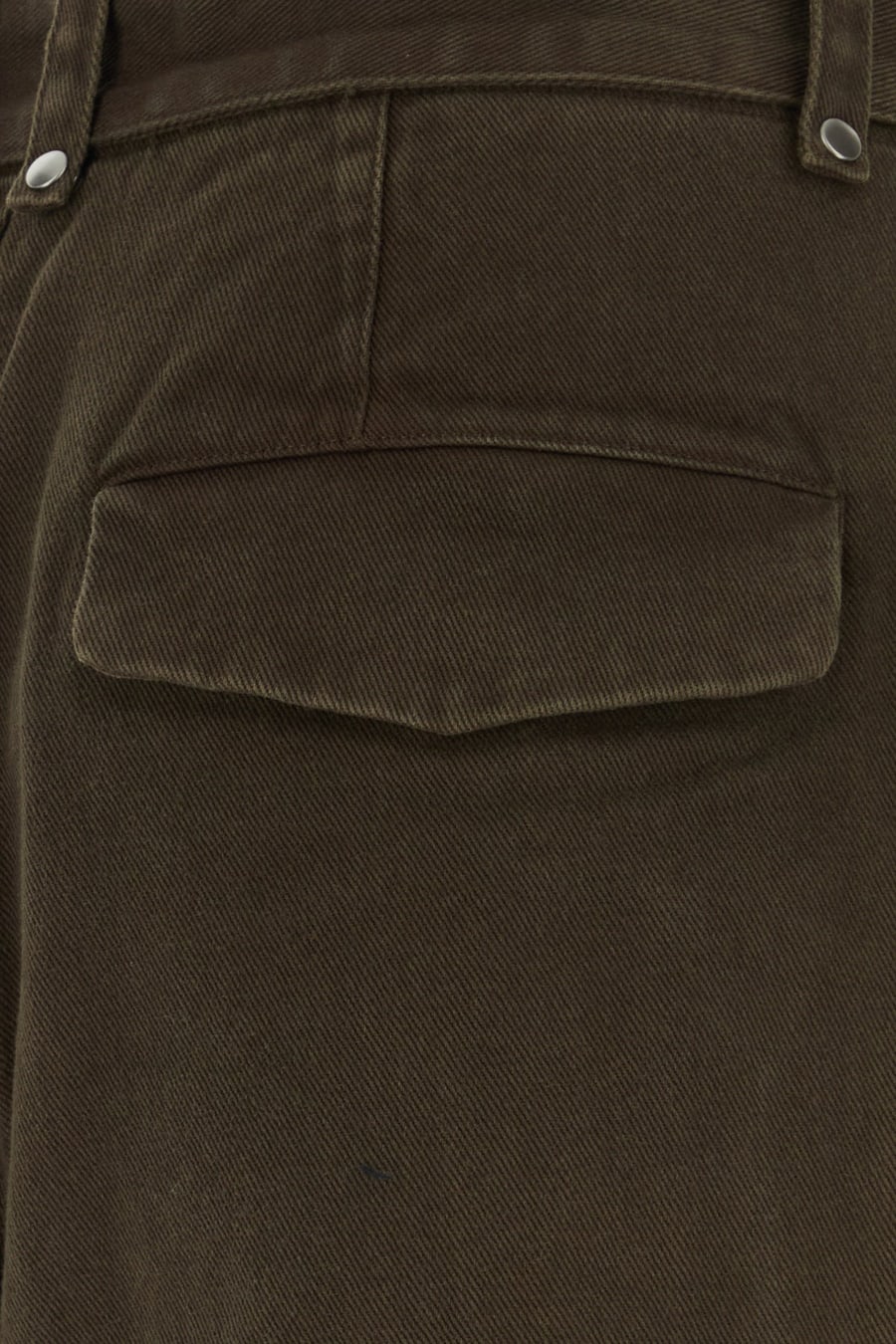 Entire Studios Pantalone Gully in cotone marrone, view 3