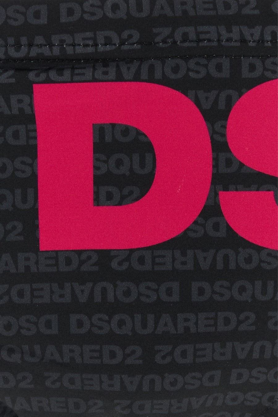 Dsquared2 Slip mare in nylon stretch stampato, view 3