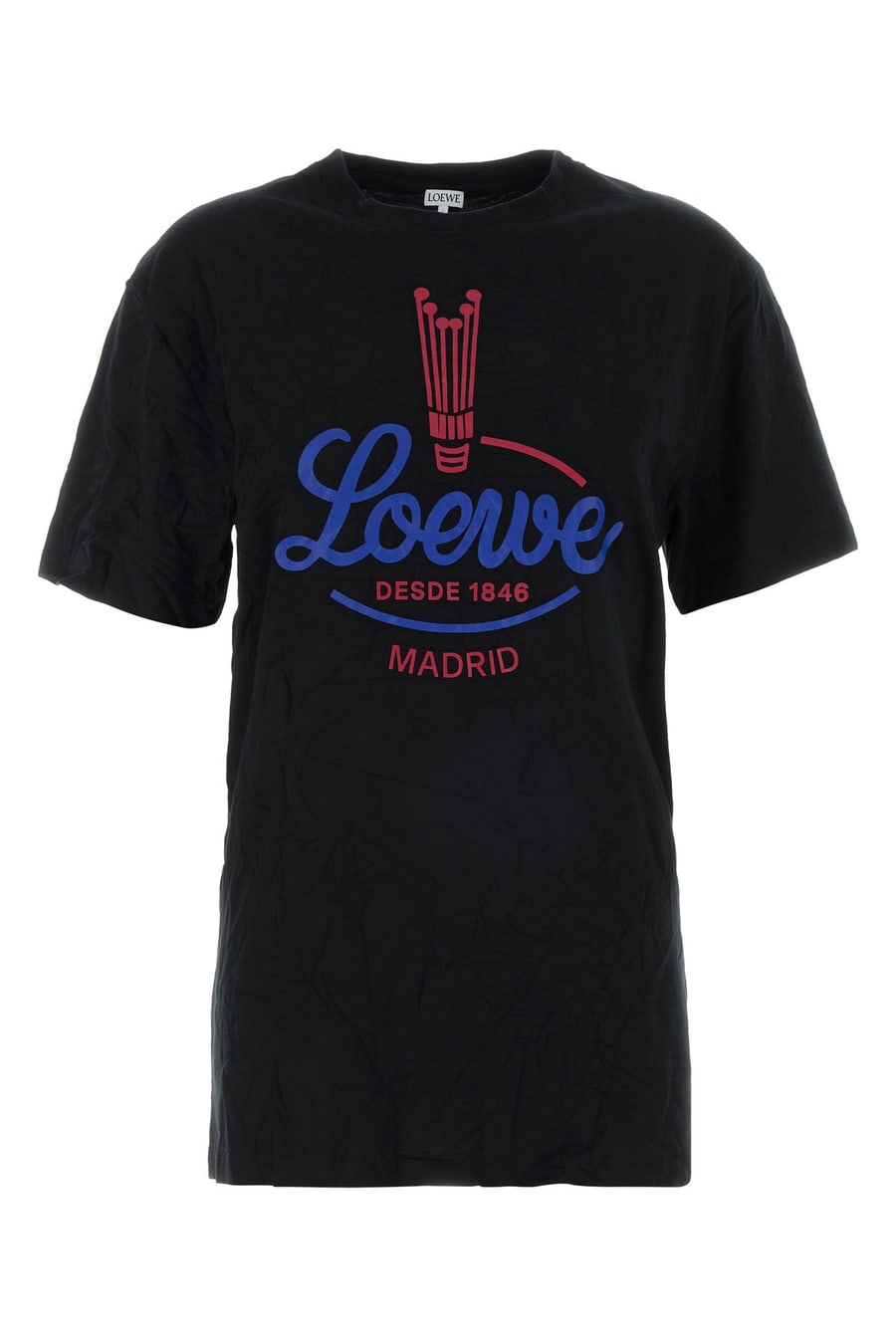 Loewe T-shirt in jersey nero