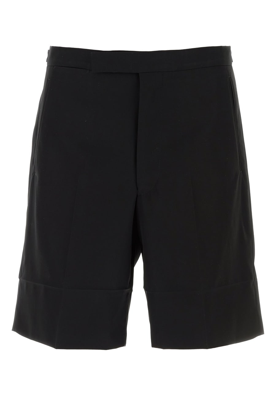 Prada Bermuda in cotone nero