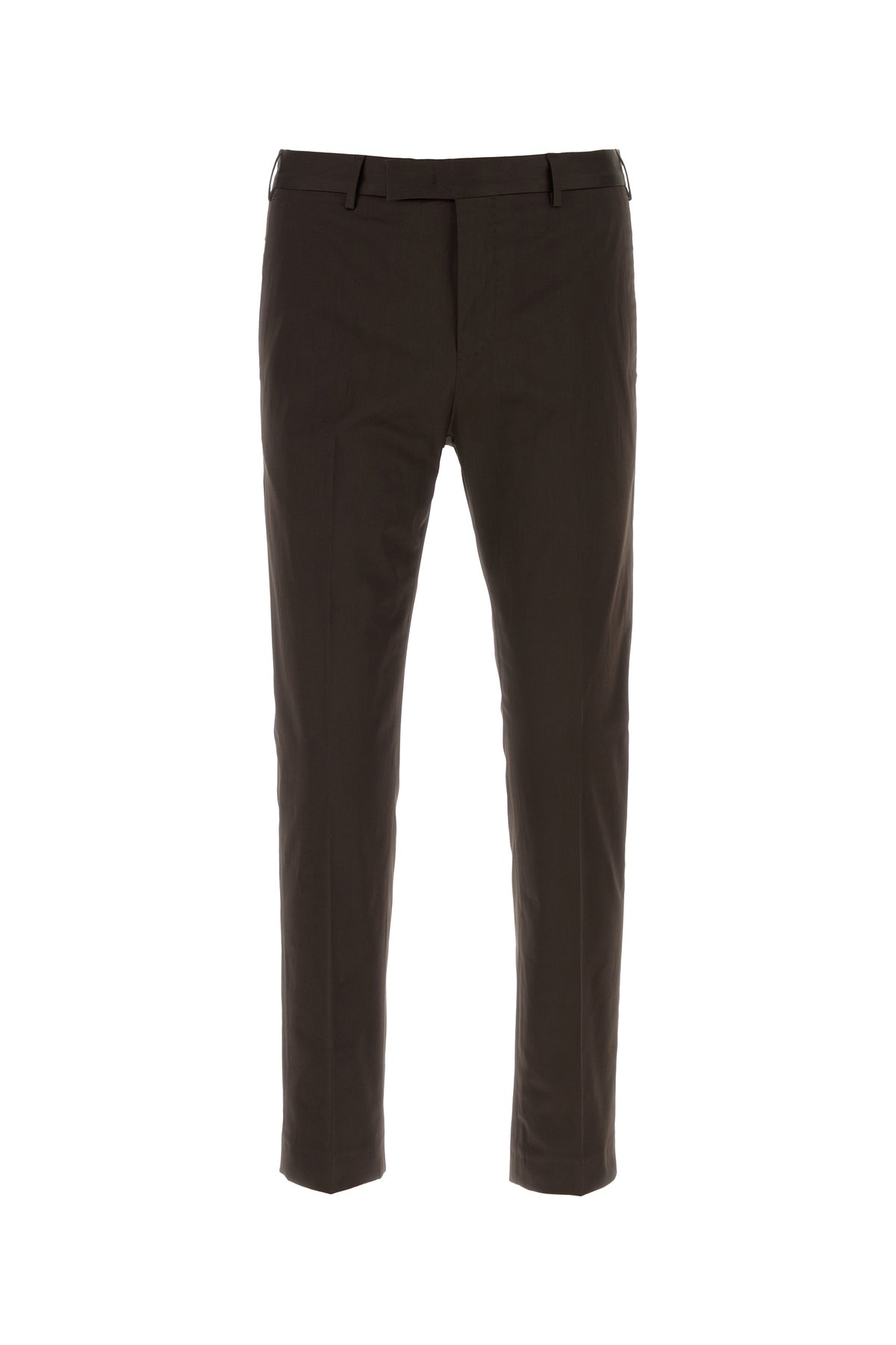 PT Torino Pantalone in cotone stretch cioccolato