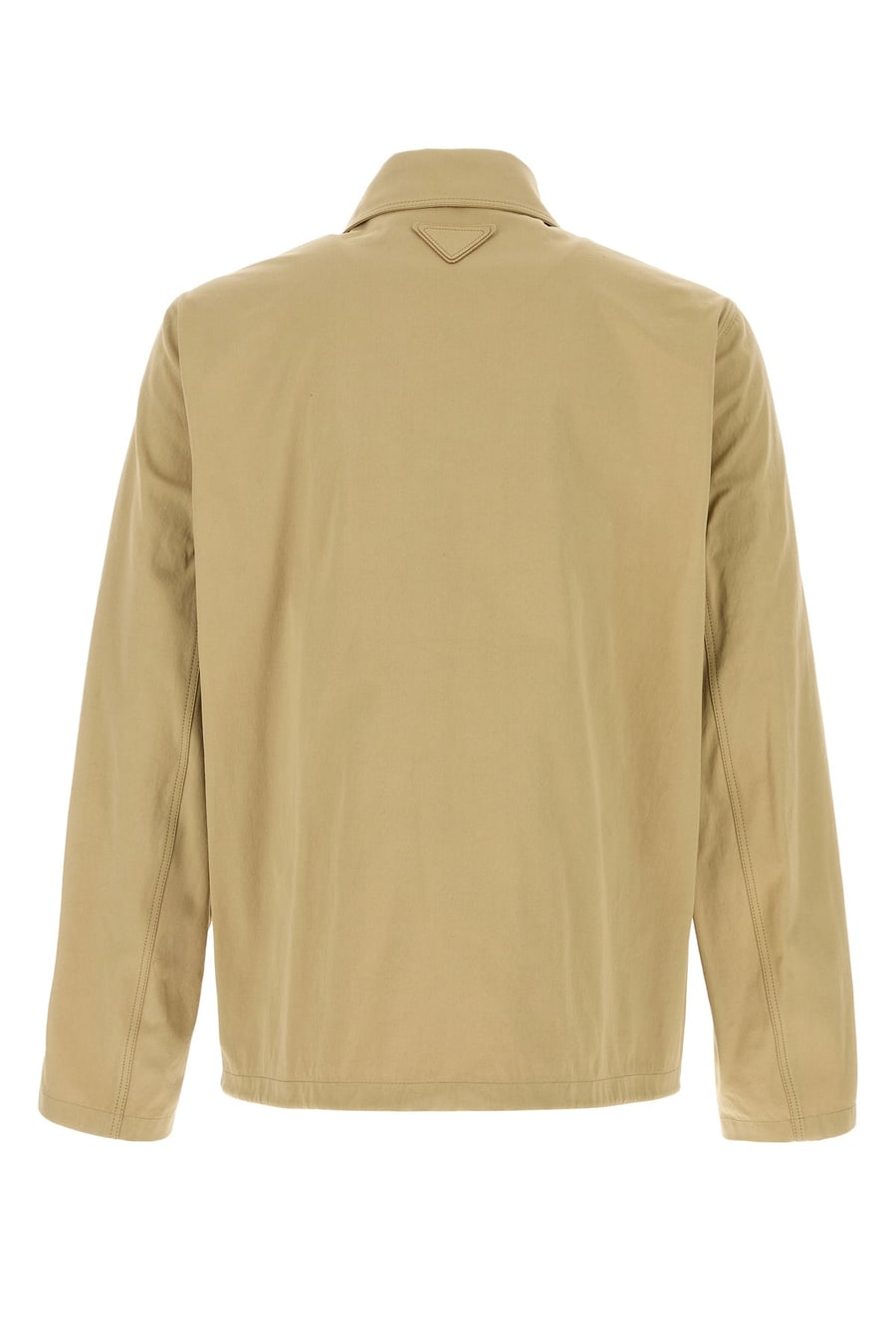 Prada Giubbino in cotone beige, view 2