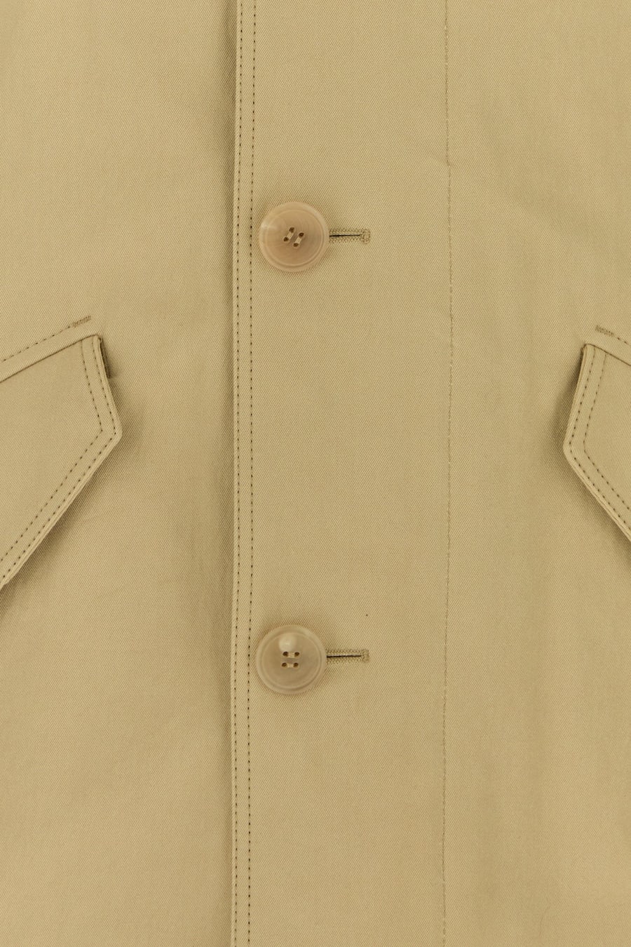 Prada Giubbino in cotone beige, view 5