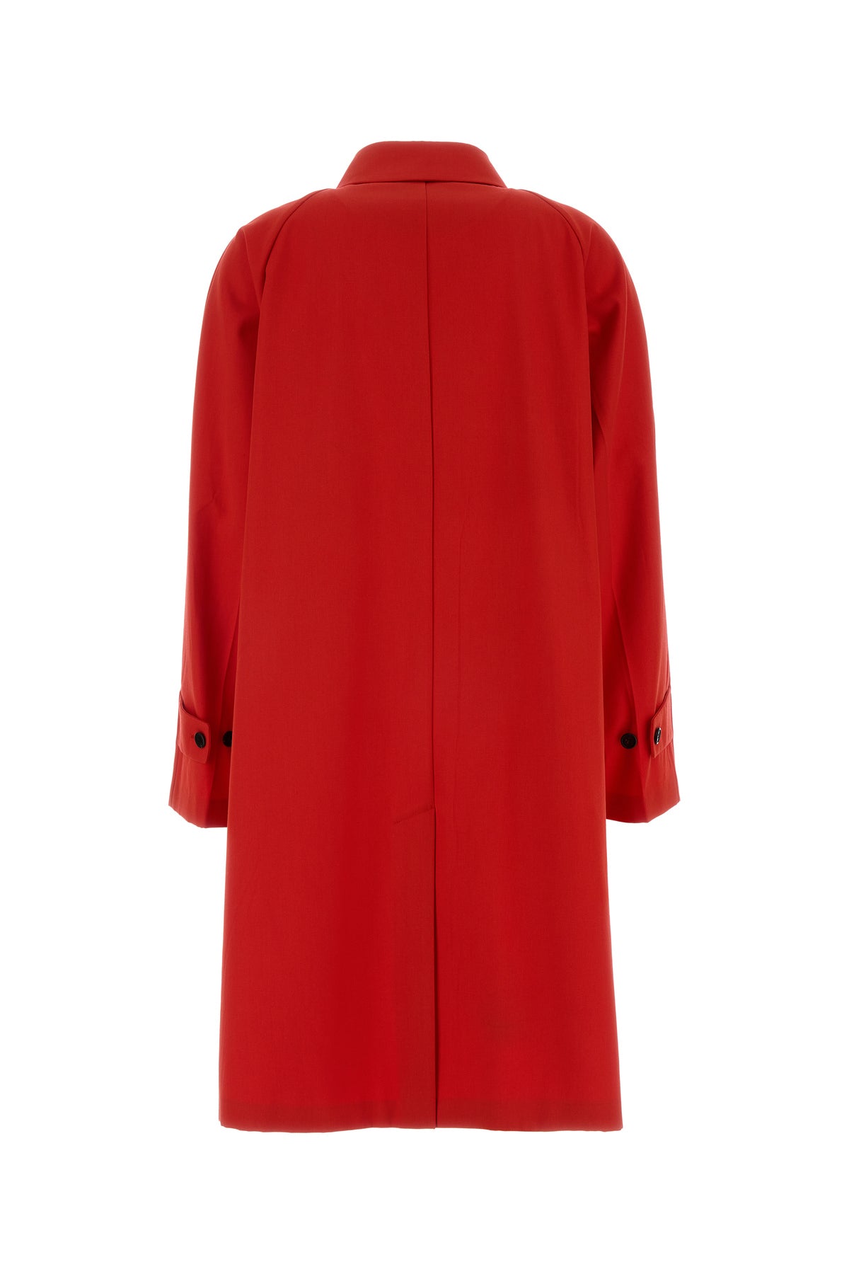 Prada Soprabito in gabardine rosso, view 2
