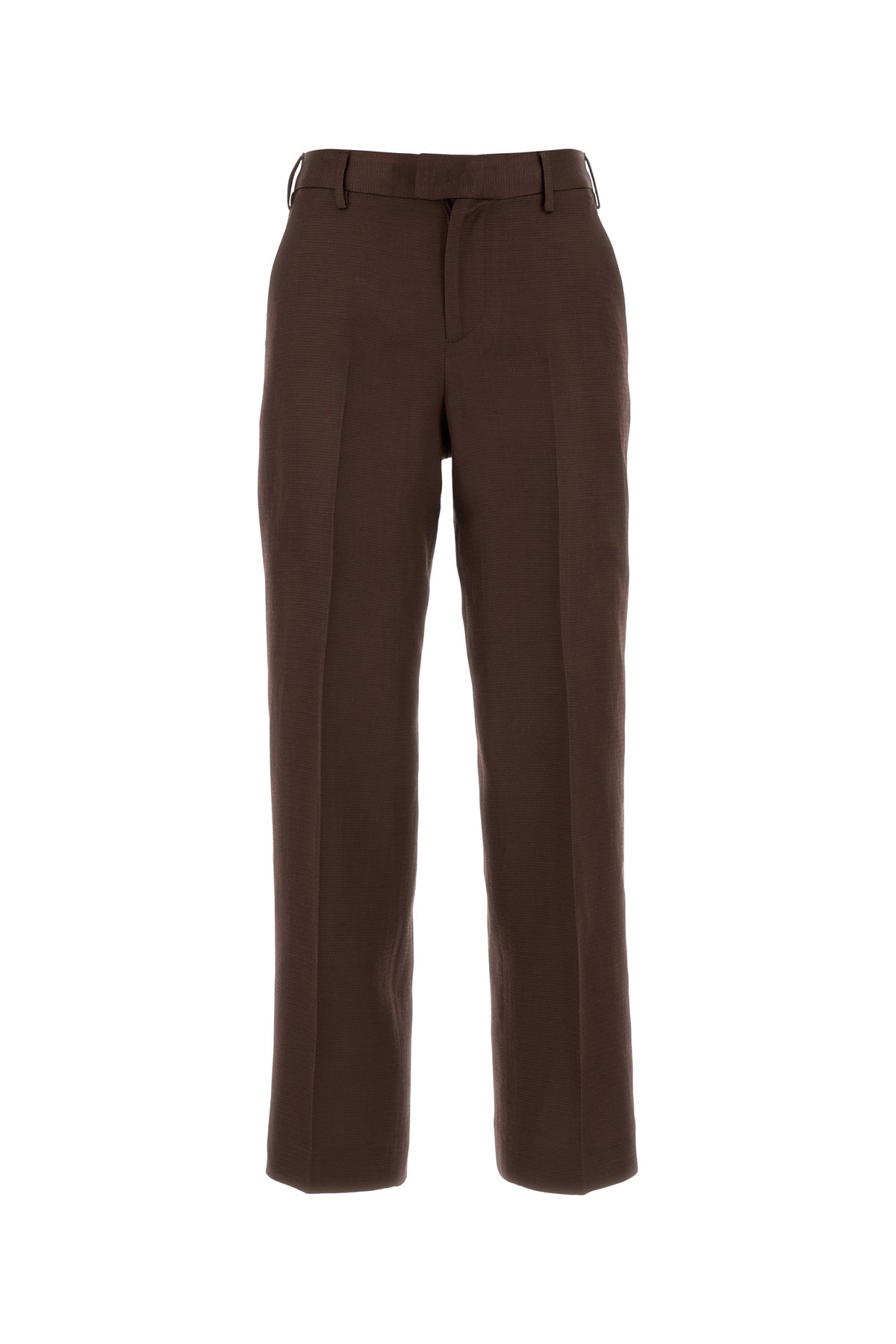 PT Torino Pantalone Emma in twill cioccolato
