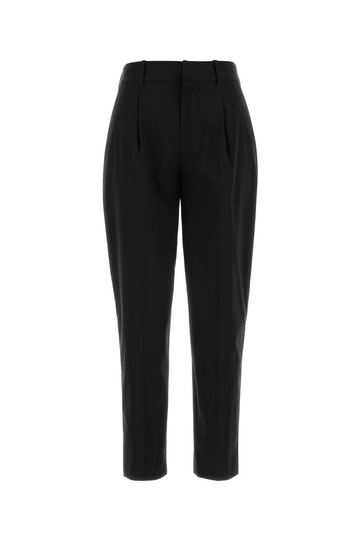 PT Torino Pantalone Daisy in misto cotone stretch nero