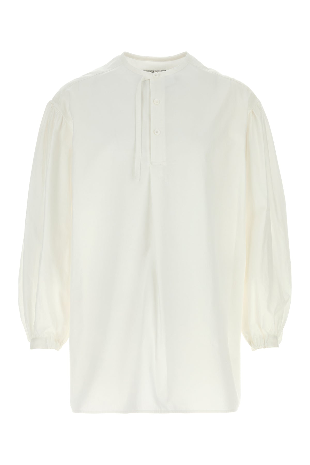 YOHJI YAMAMOTO Camicia in popeline bianco