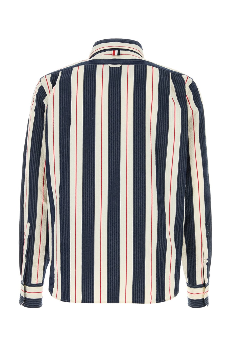 Thom Browne Camicia in jersey ricamato, view 2