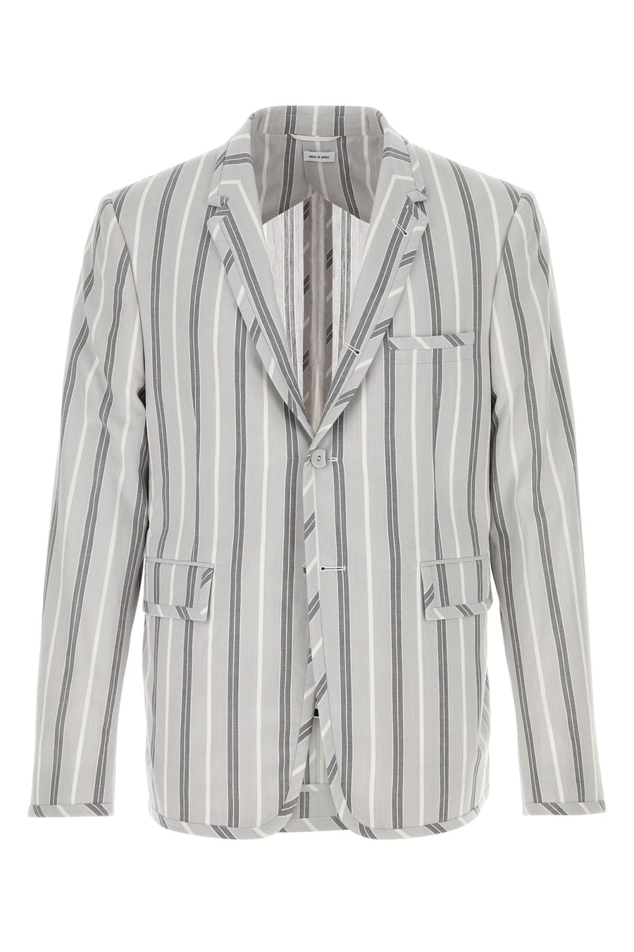Thom Browne Giacca in cotone ricamato