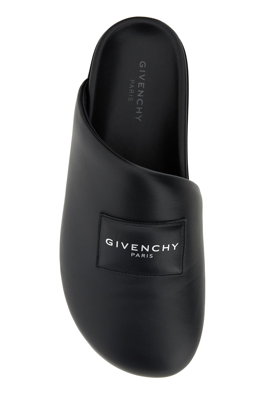 Givenchy Slippers in pelle nera, view 4