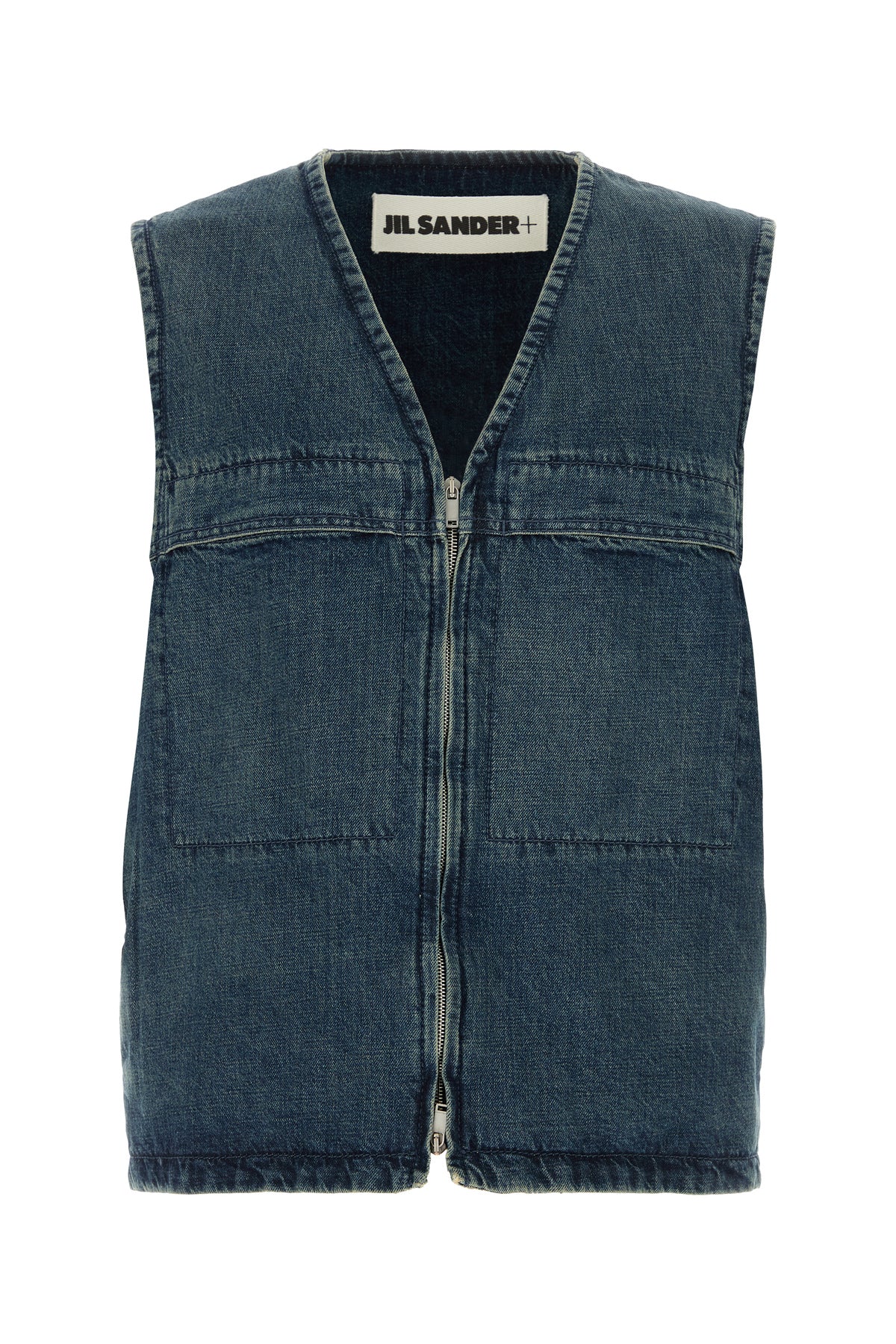 Jil Sander Gilet in denim