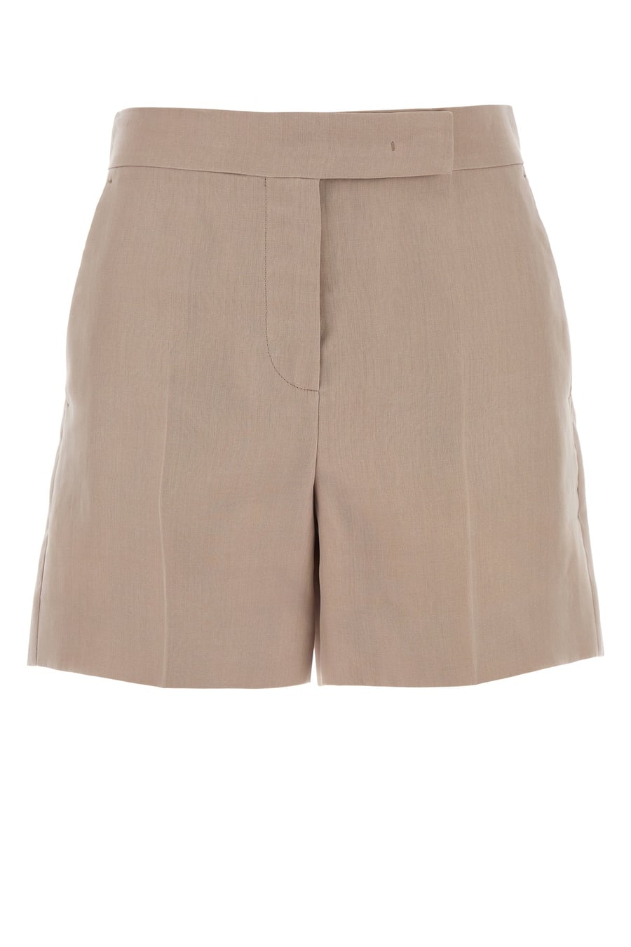 Max Mara Shorts Aerosi in seta rosa antico